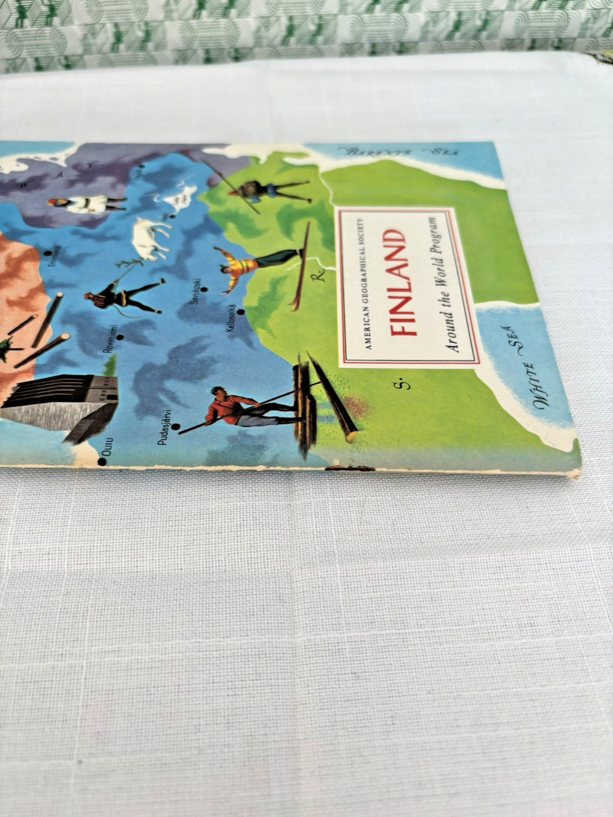 Vintage American Geographical Society Denmark & Finland guides
