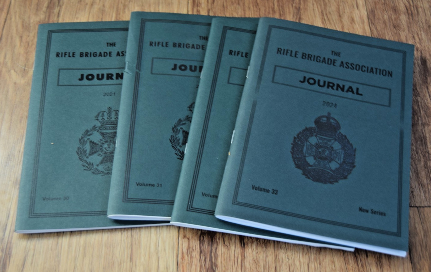 Rifle Brigade Association Journal Bundle Issue 30 31 32 33 (4 issues) UK Seller