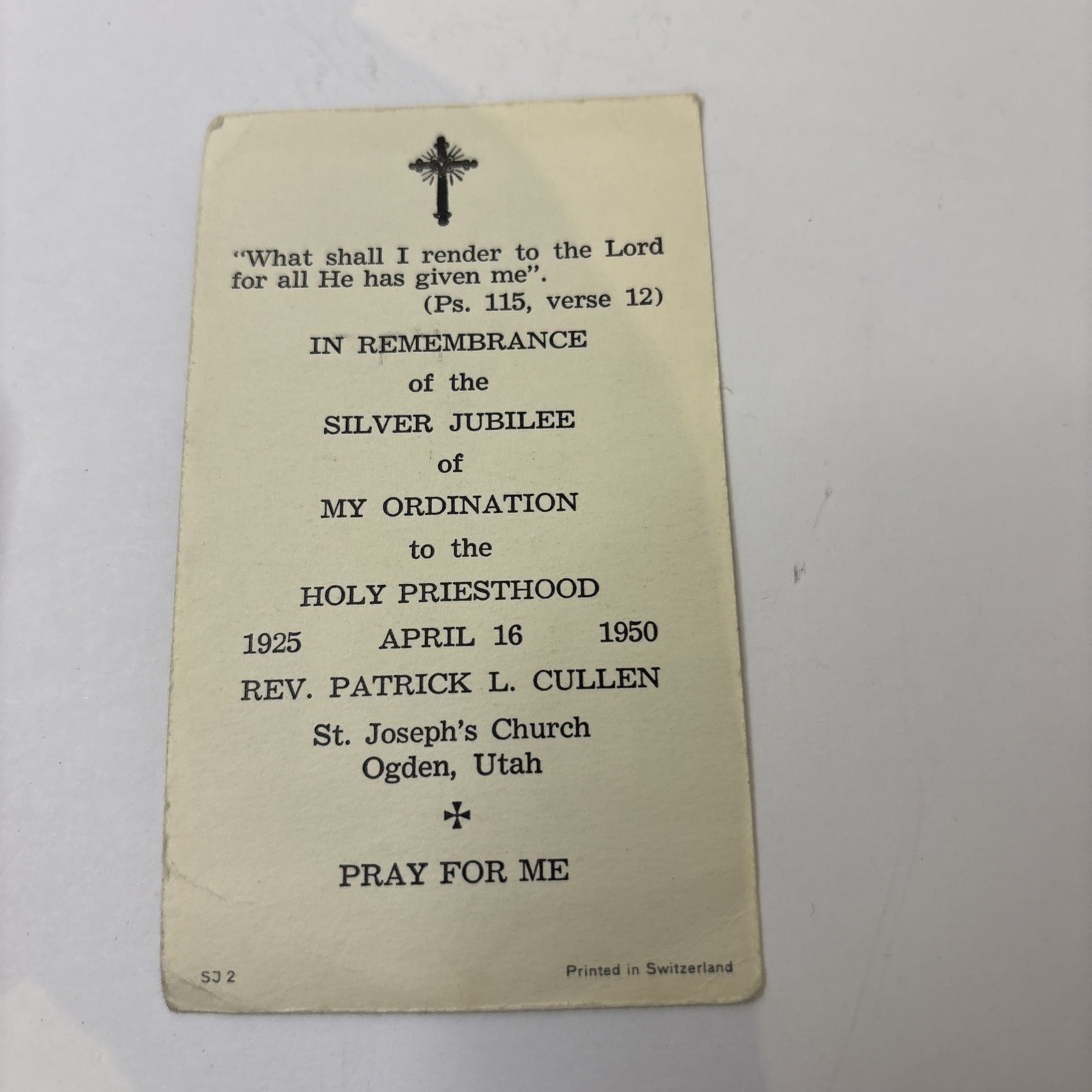 Vtg Key of Heaven ” Gems Of Devotion ” 1924 Vest-Pocket Size Includes 3 Cards