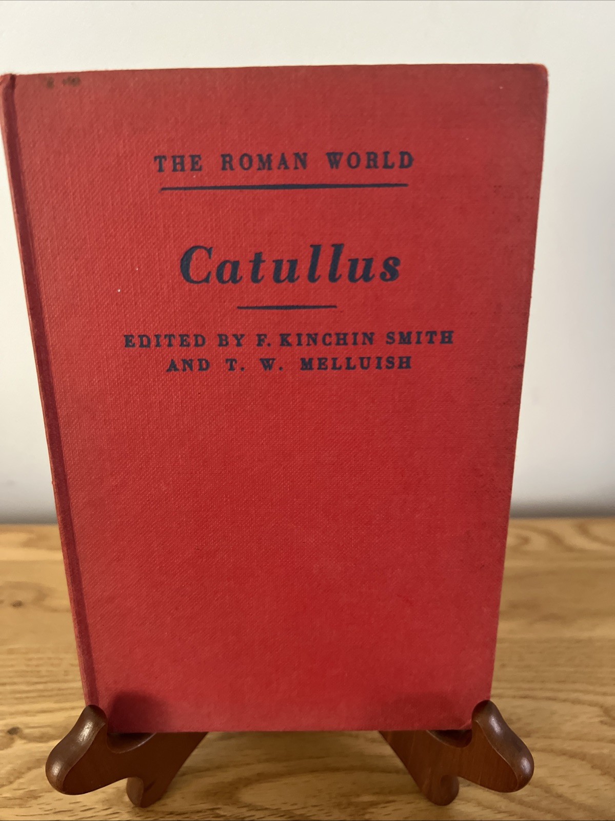 1950’s Roman World Selections From The Poems/letters Books X 3 Catullus Pliny