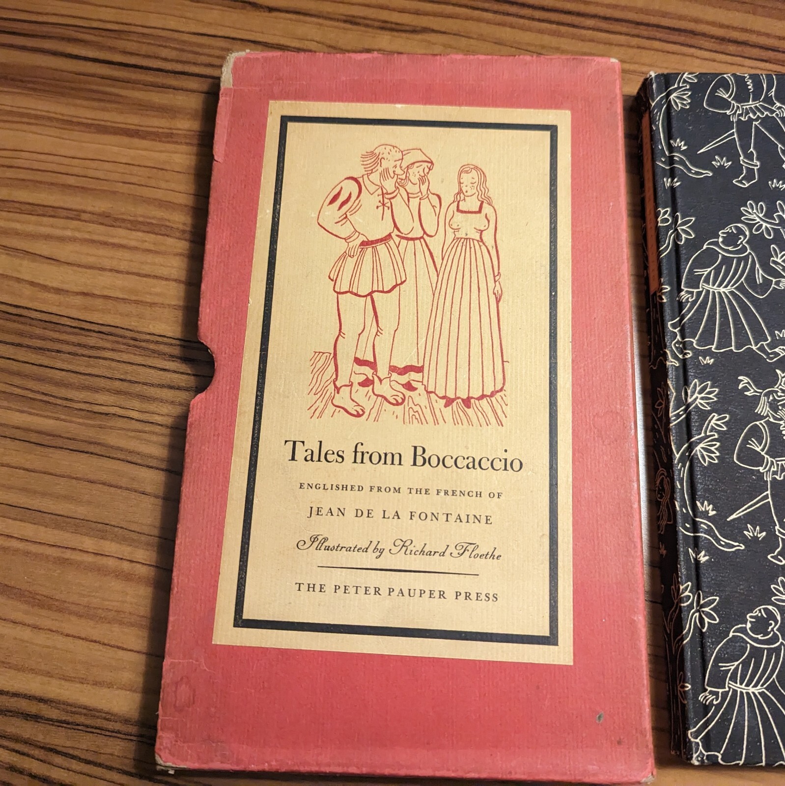 Tales from Boccaccio | Illustrated by Richard Flothe [1947 1st ed], slip case