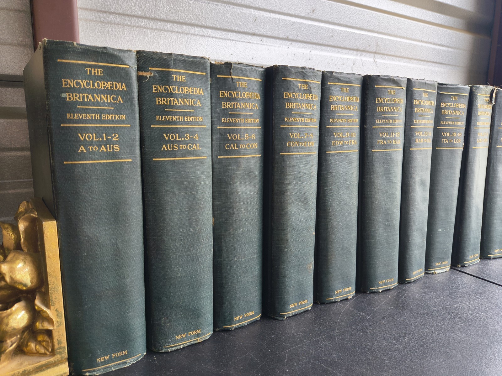 11 Ed Encyclopedia Britannica Complete Set (1-29 Vol + Index) Eleventh Edition