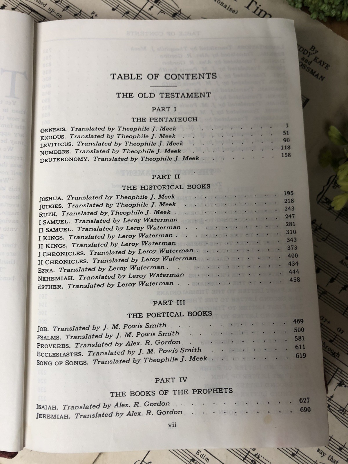 Vintage 40s Era Bible American Translation by Smith & Goodspeed 1935/1947 12th