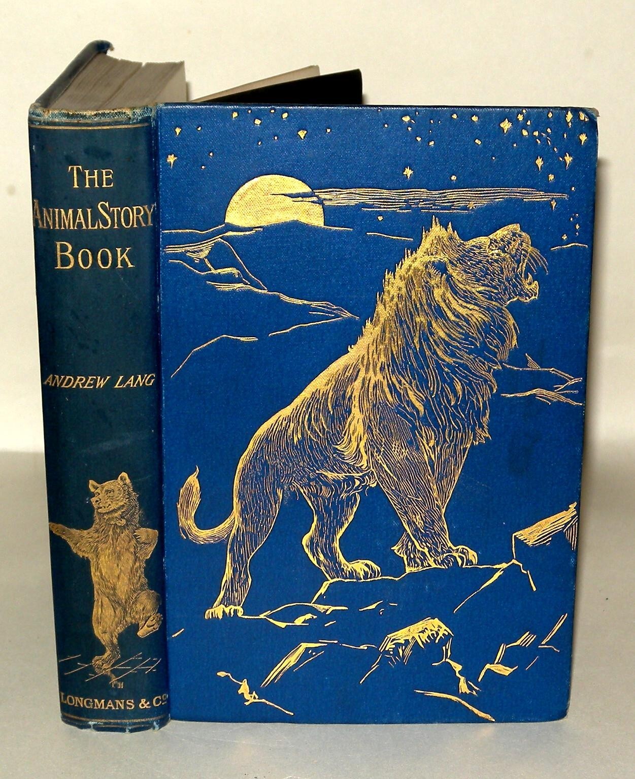 The Animal Story Book, Andrew Lang, HB, 1896, Longmans Green And Co,