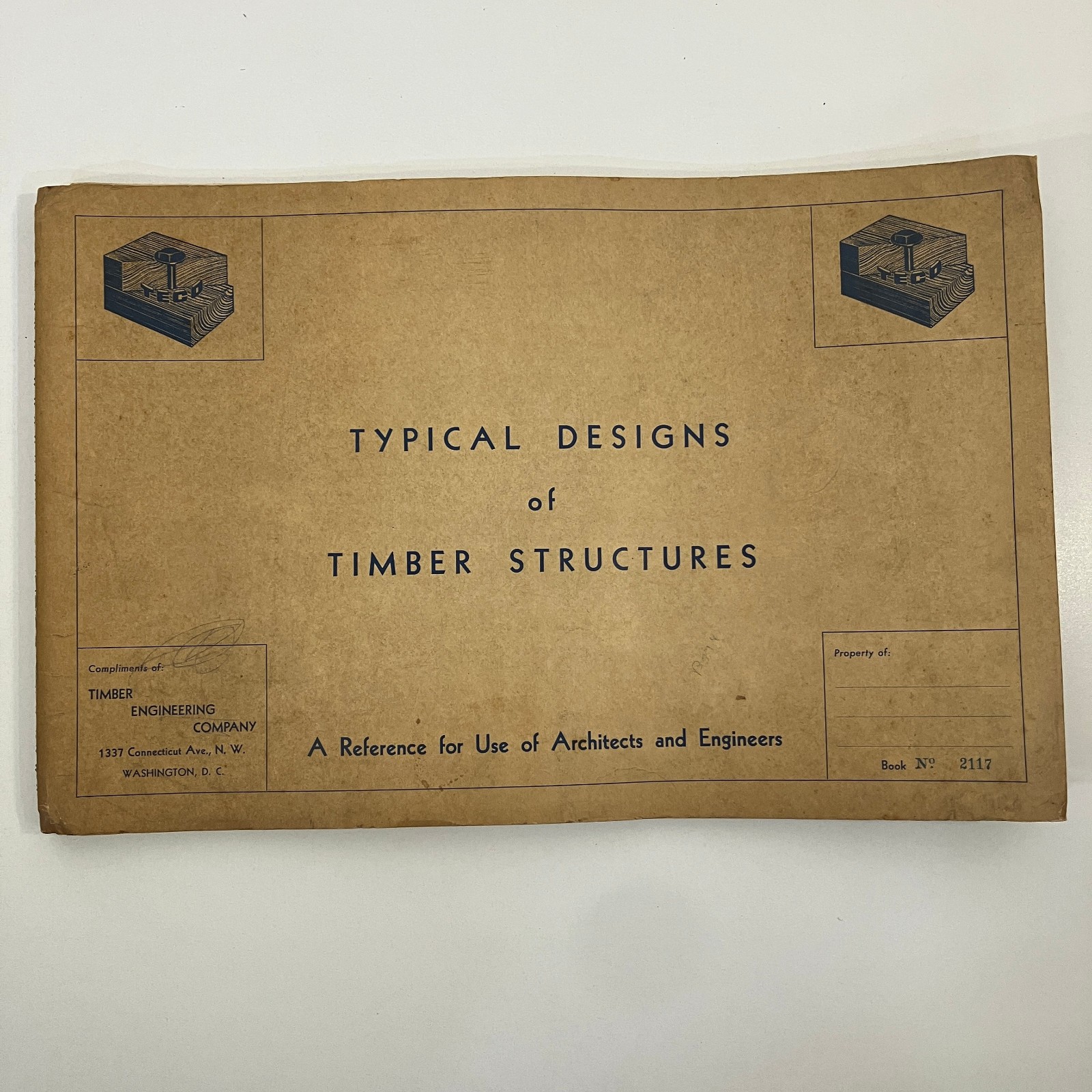 Typical Designs of Timber Structures Reference Spiral Bound TECD Book No 2117