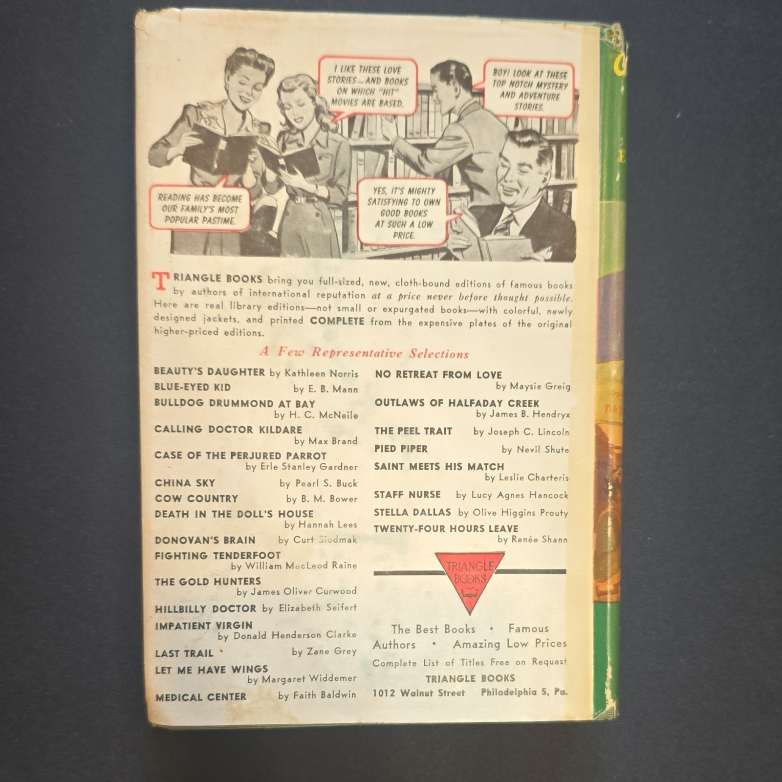 E. B. Mann Comanche Kid HC Dust Jacket Illustrated Signed Triangle Books 1936