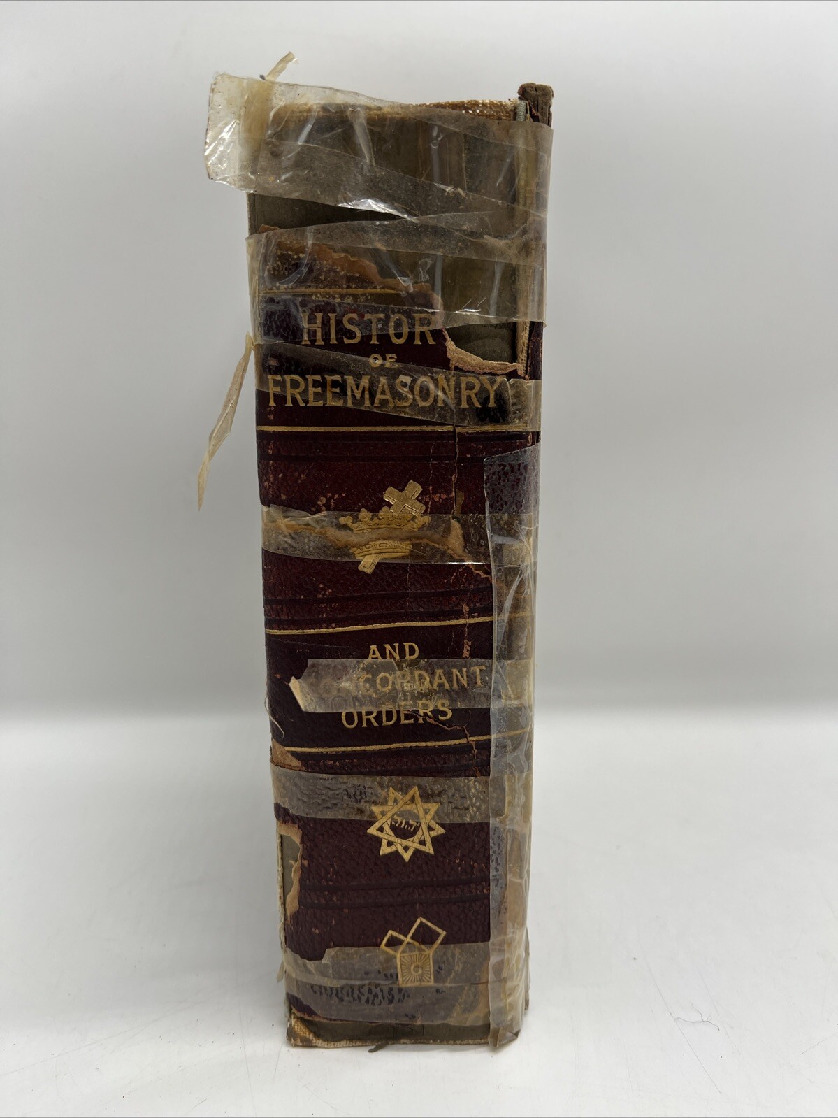 History Of Freemasonry And Concordant Orders Book Henry Stillson William H.1916