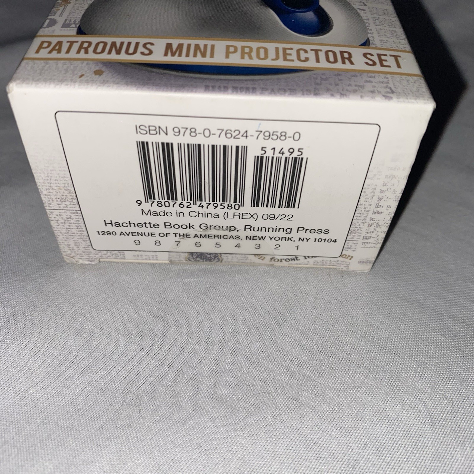 Harry Potter Patronus Mini Projector Set New Sealed Running Press 2022