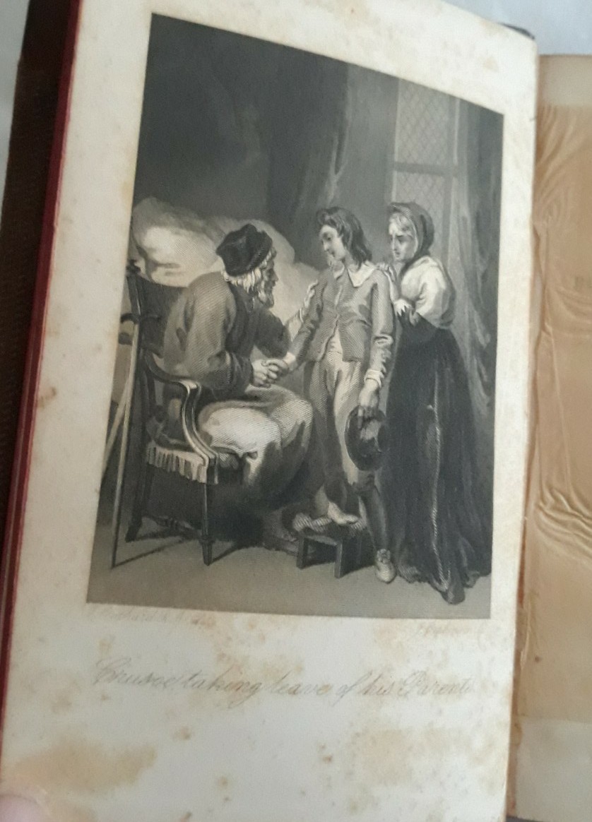 Daniel De Foe: The Life and Surprising Adventures of Robinson Crusoe. Bohn 1859
