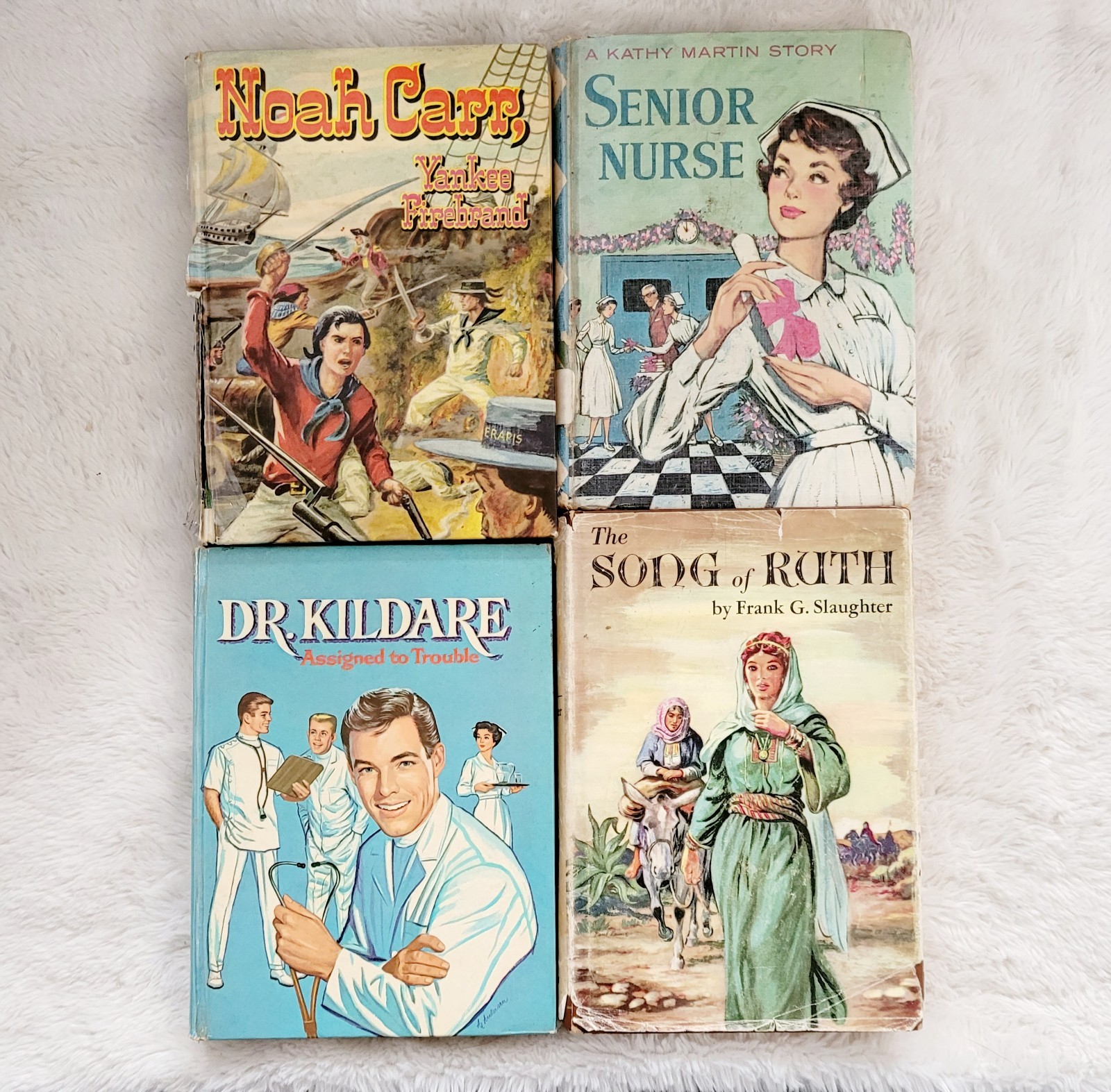 10 Random Mystery Adventure Hardcover Books Vintage Library Book Lot Classics