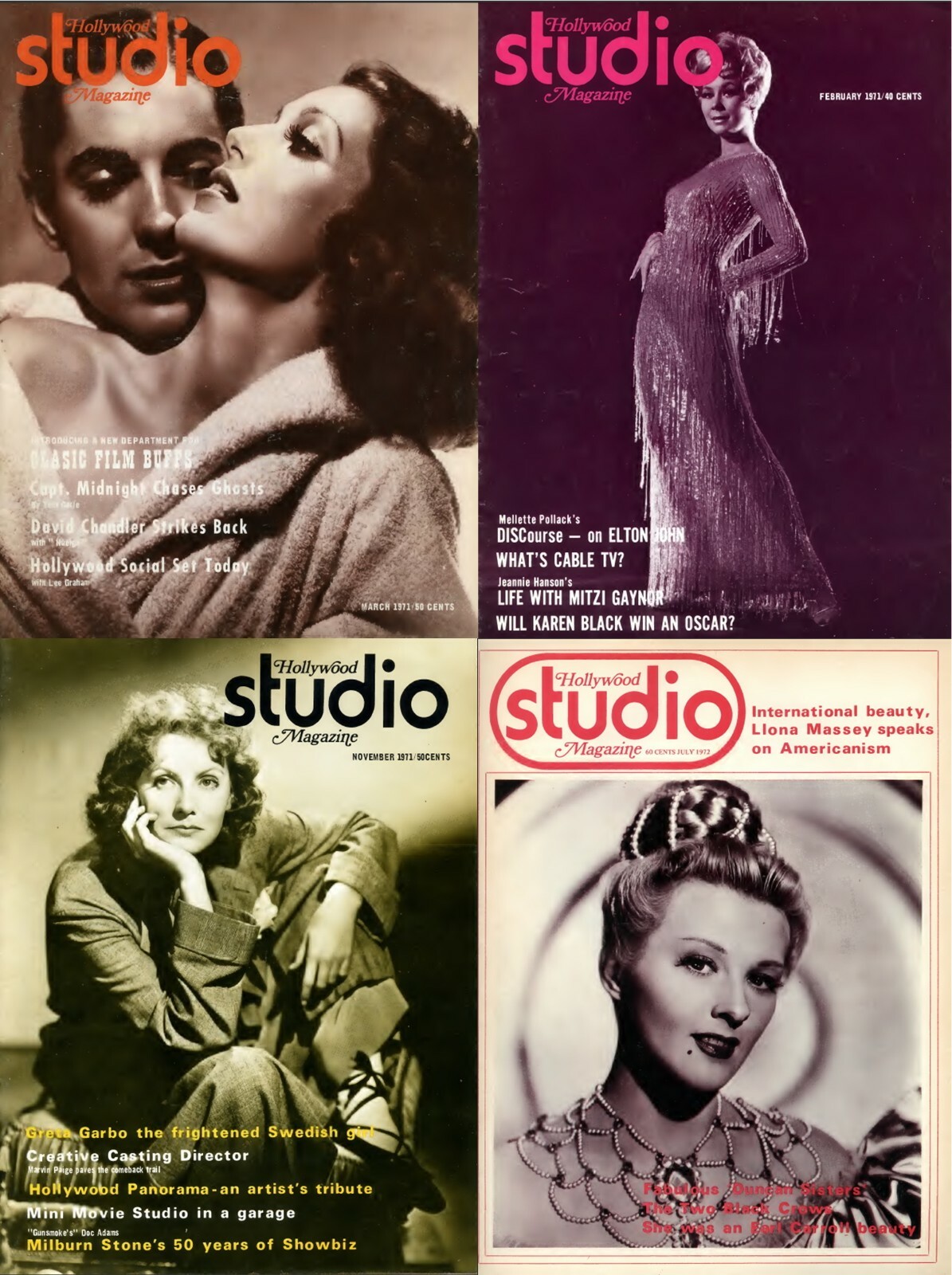 28 Old Hollywood Studio – America Movie Film Cinema Magazine (1966-1972) on DVD