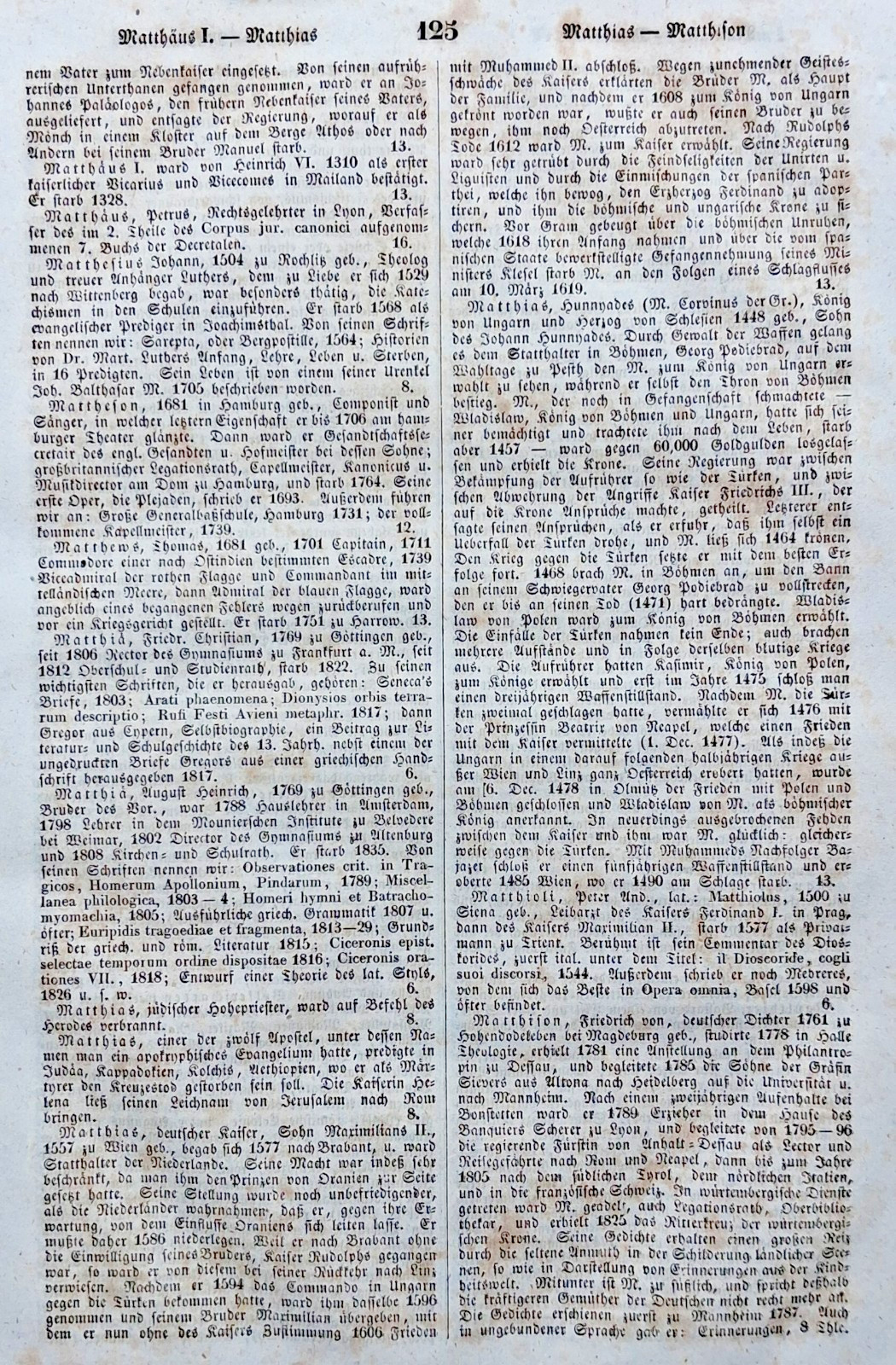 1843 O L B Wolff Neues Elegantestes Conversations Lexicon German Deutsch Leipzig
