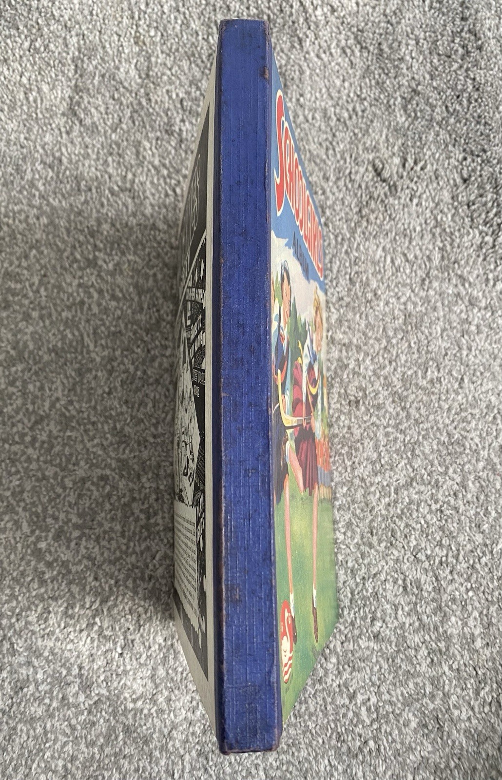 1955 Schoolgirls’ Album hardback vintage book