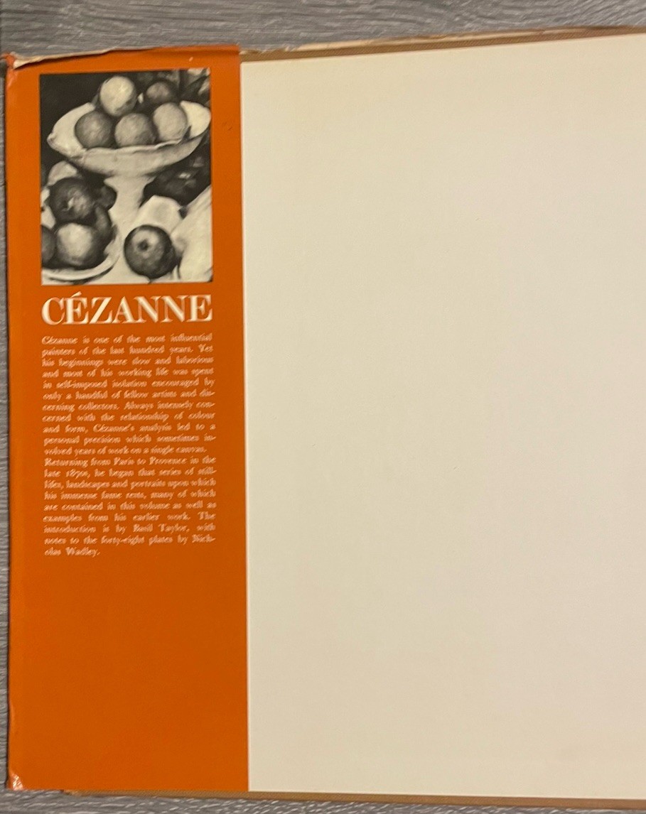 Basil TAYLOR / Cézanne 1968 The Colour Library of Art