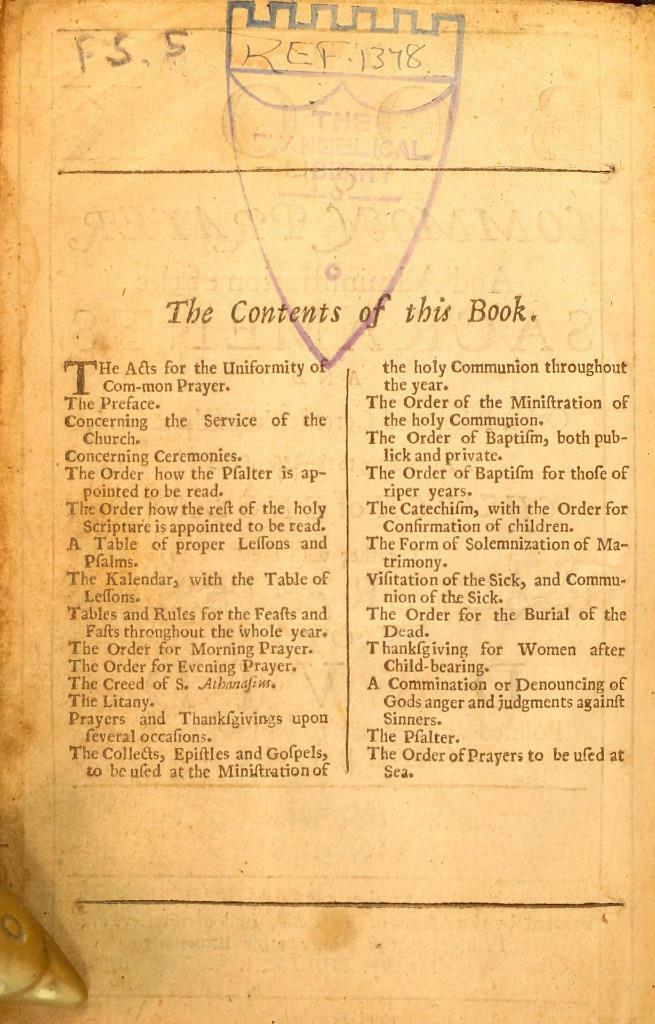 1637 King James Bible & Psalmes Book of Common Prayer & Genealogies