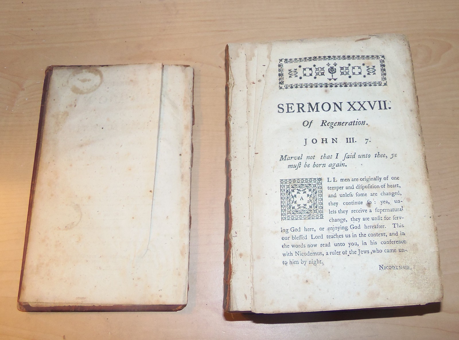 Sixty Sermons on Various Subjects. Parsons. 1780. 1st ed. Volume 2.