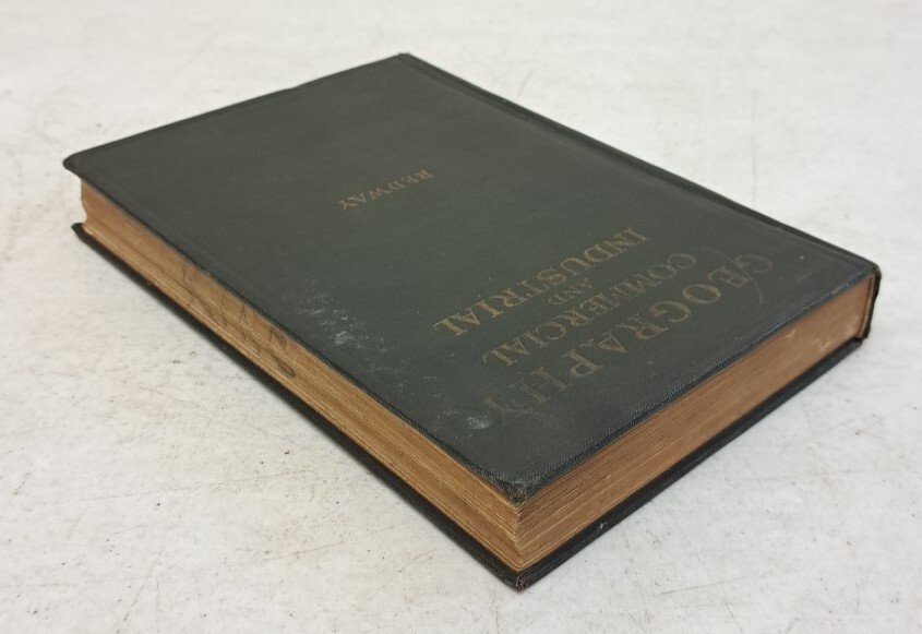 Antique 1923 Geography Commercial And Industrial, Jacques W Redway #5.6.20