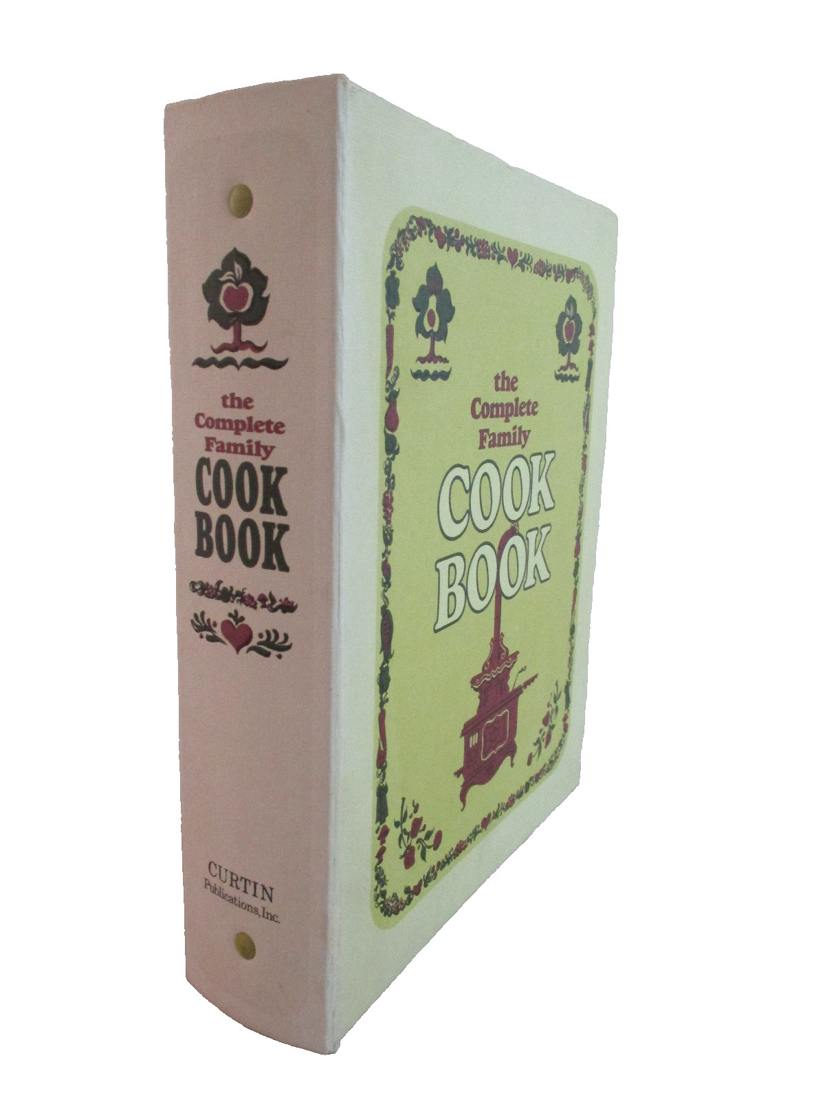 The Complete Family Cook Book 1969 3-Ring Binder Curtin Publications Recipes