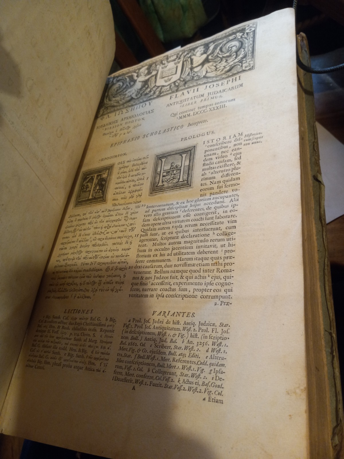 1687-1700 FLAVIUS JOSEPHI HISTORIARUM DE BELLI JUDAICO & ANTIQUITATUM JUDAICARUM