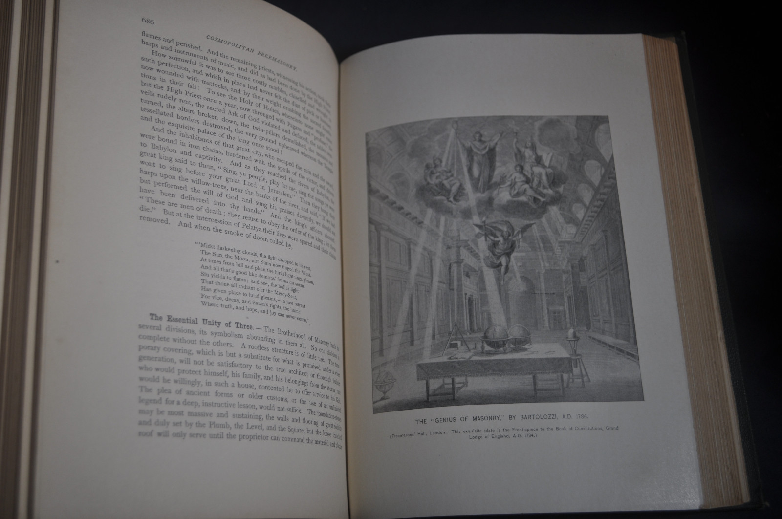 1891 History of the Ancient & Honorable Fraternity of Free & Accepted Masons