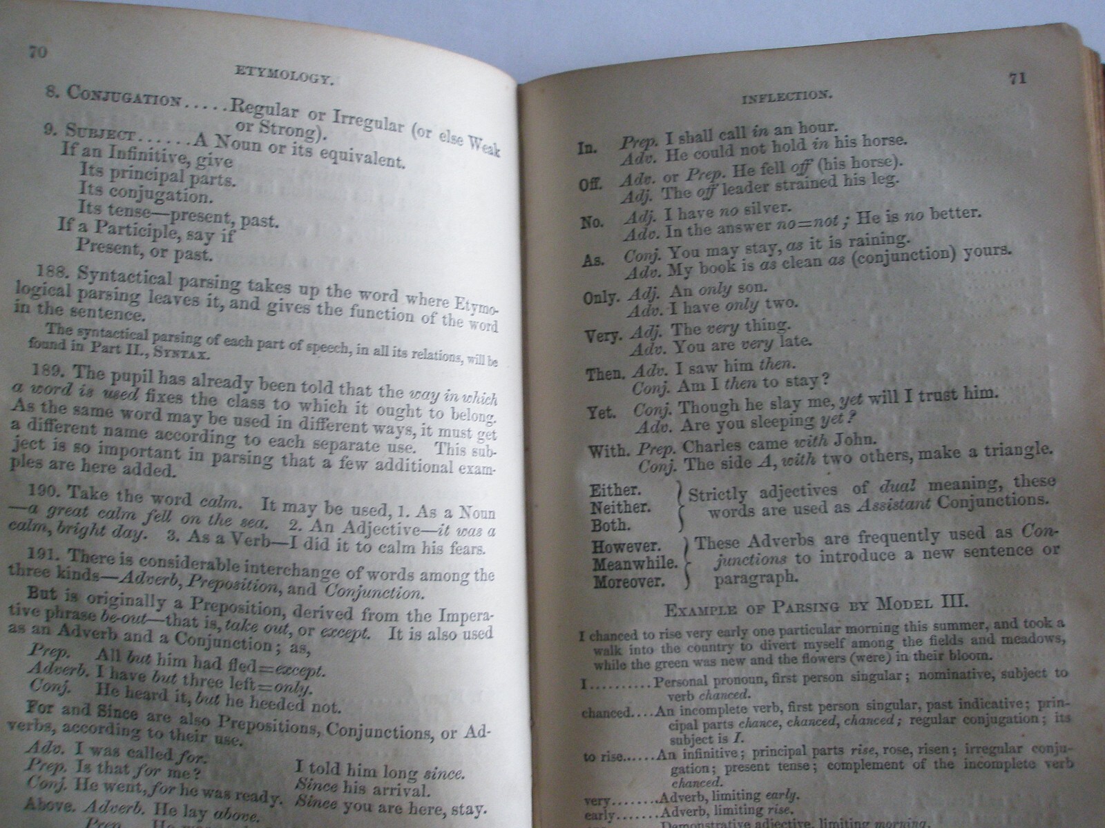 1887 Harper’s Language Series Swinton’s Progressive English Grammar BC