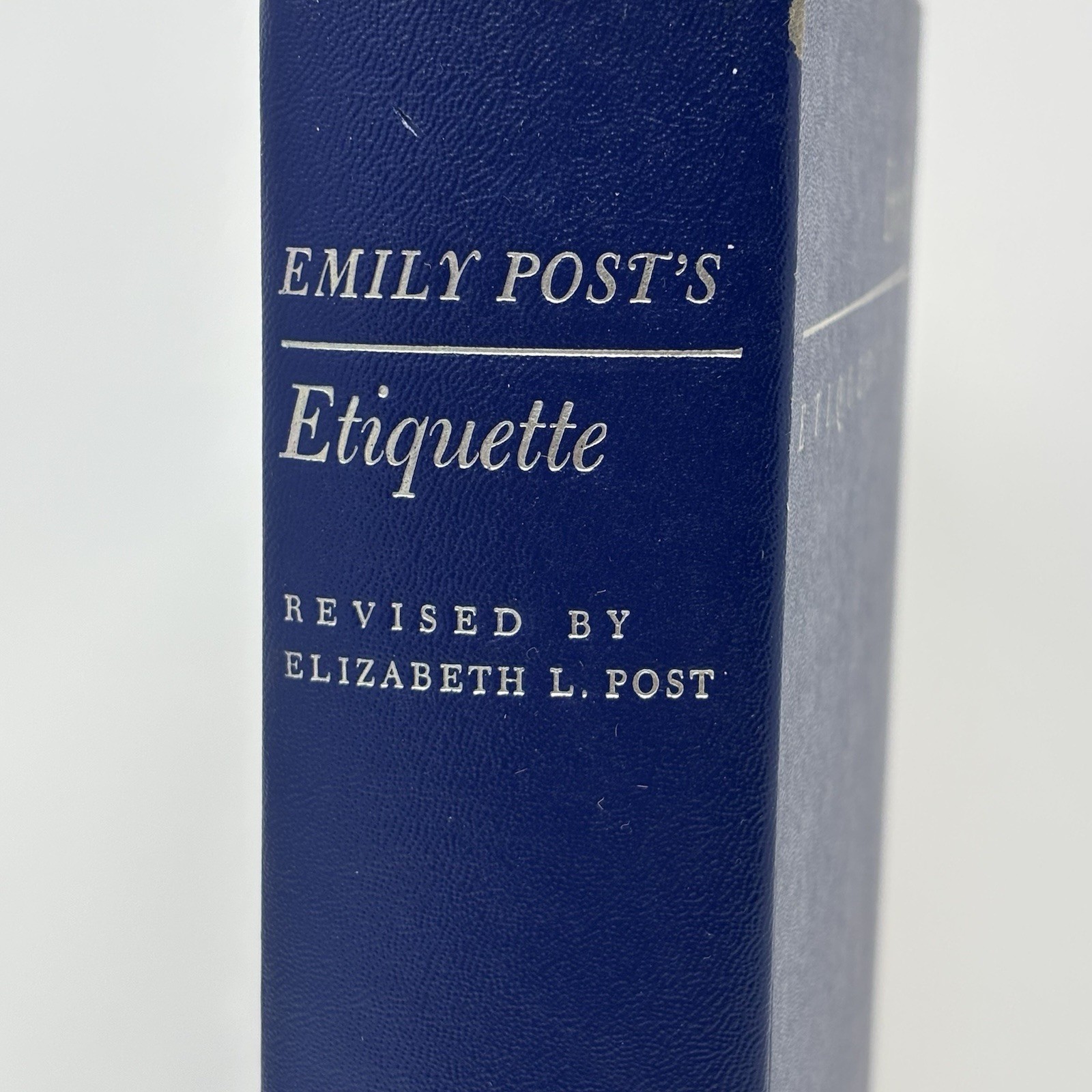 Emily Post’s Etiquette Vintage 1969 12th Revision Hardcover