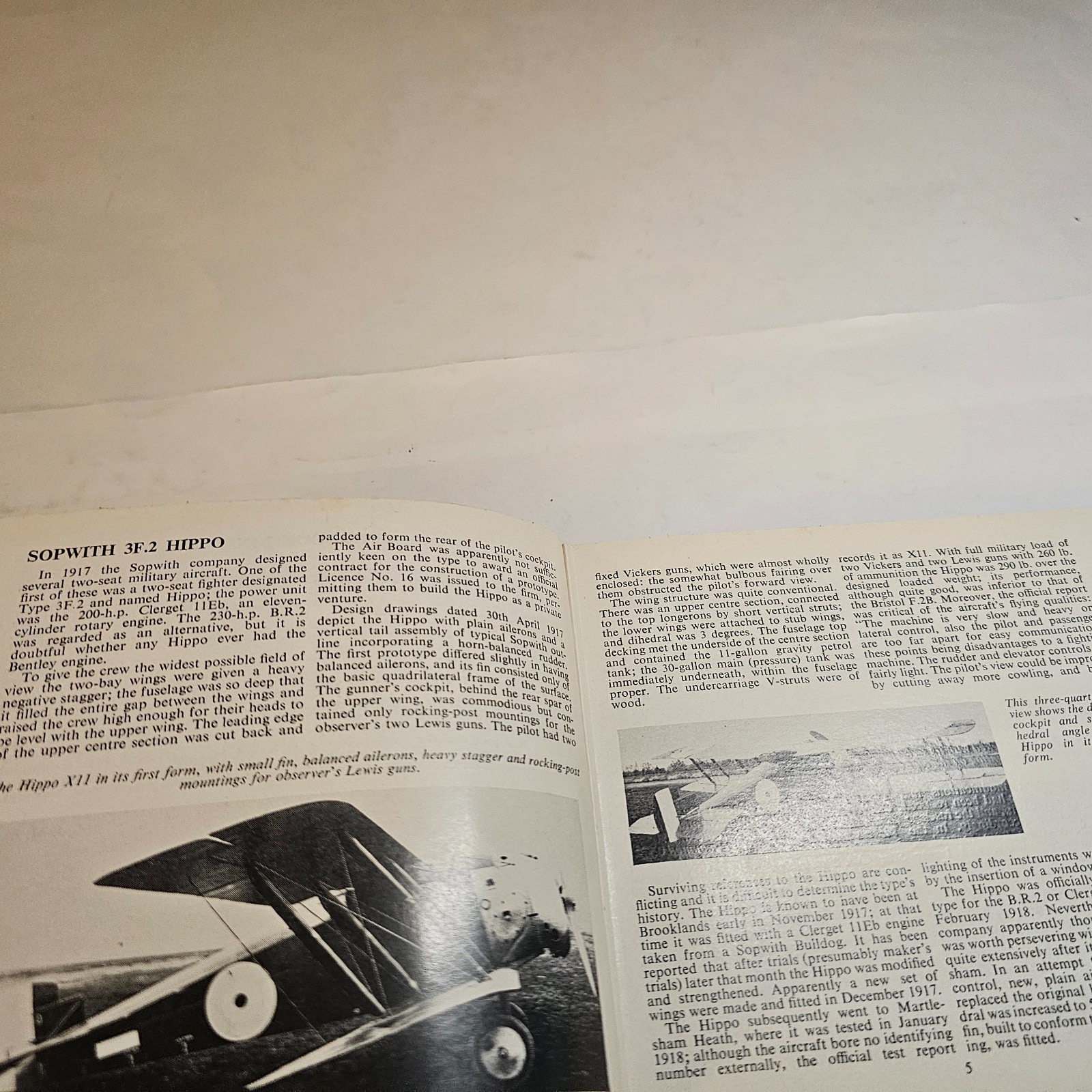 1969 “FIGHTERS” WAR PLANES OF THE FIRST WORLD WAR VOLUME 3 BOOK BRUCE WWI WW1