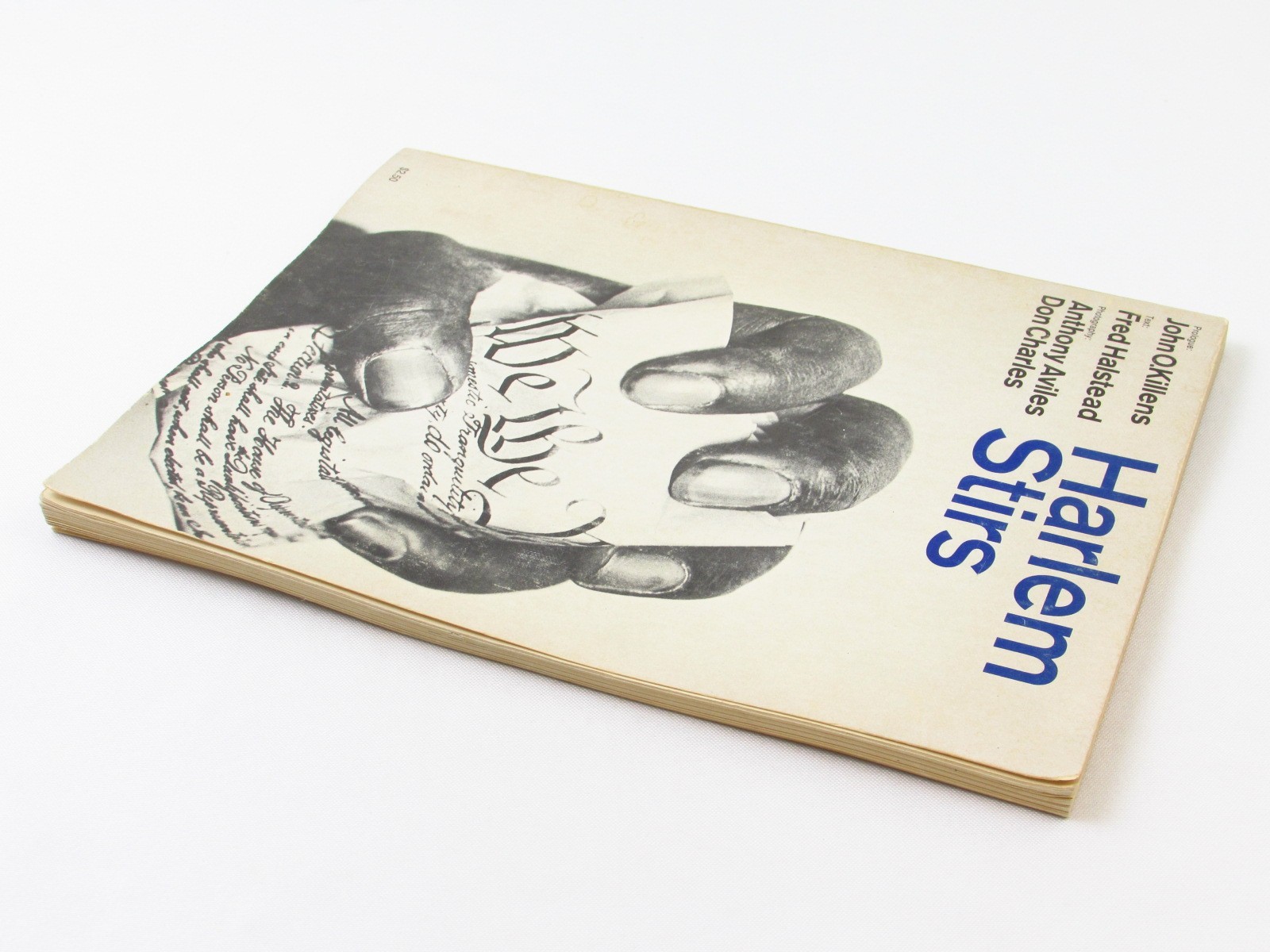 Harlem Stirs Killens Halstead 1966 1st Edition PB