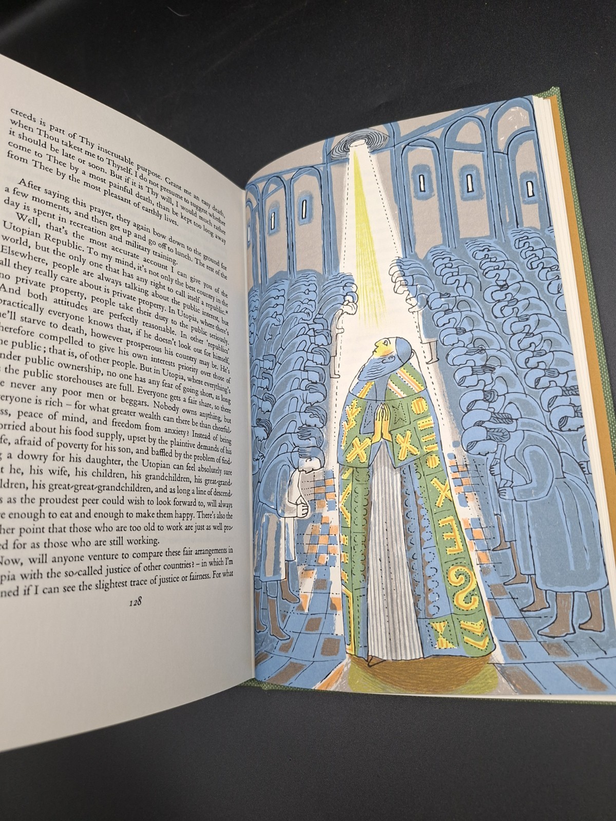 Utopia, Thomas More 1965 Folio Society. Hardback with slip case. Illustrated HB