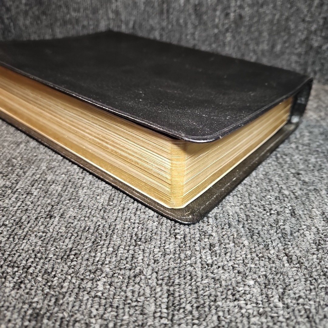 VINTAGE Holy Bible KJV Loose Leaf Edition Journaling Riverside Publishers