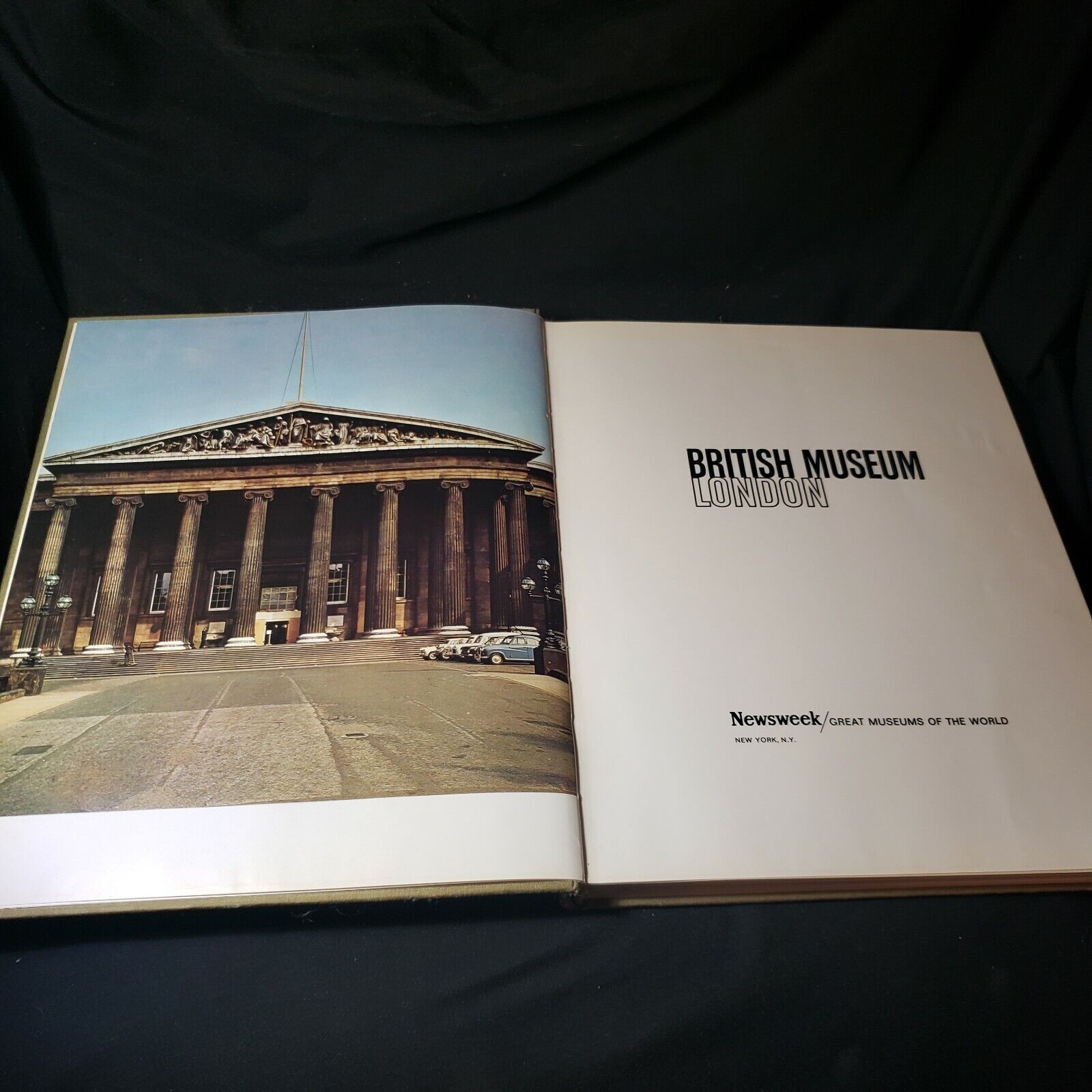 British Museum London Newsweek, Great Museums of the World Hardcover 1967