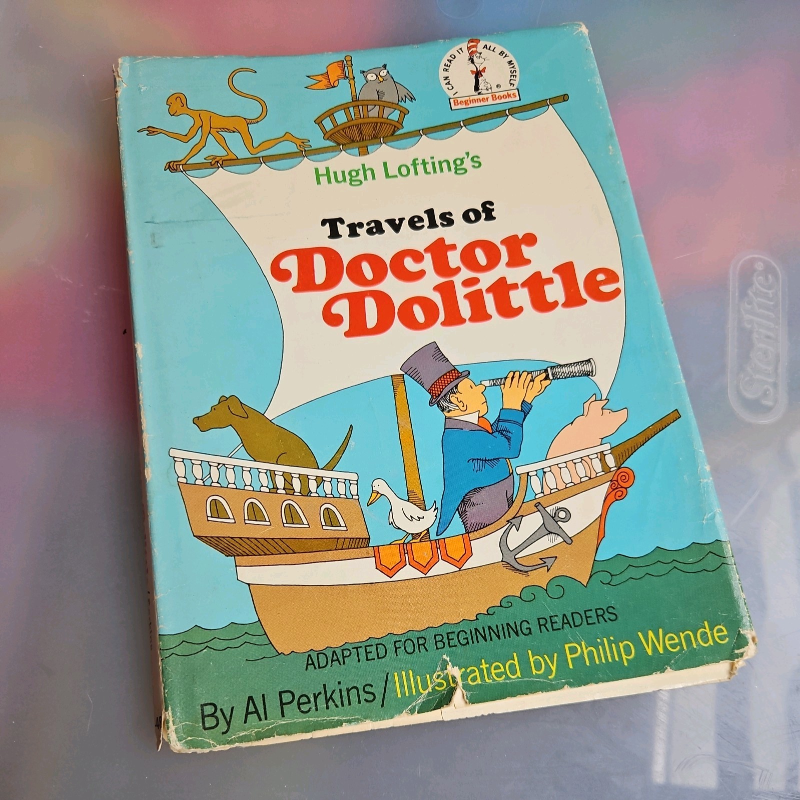 Hugh Lofting’s Travels Of Doctor Dolittle, AL Perkins, 1967 With Dust Jacket!