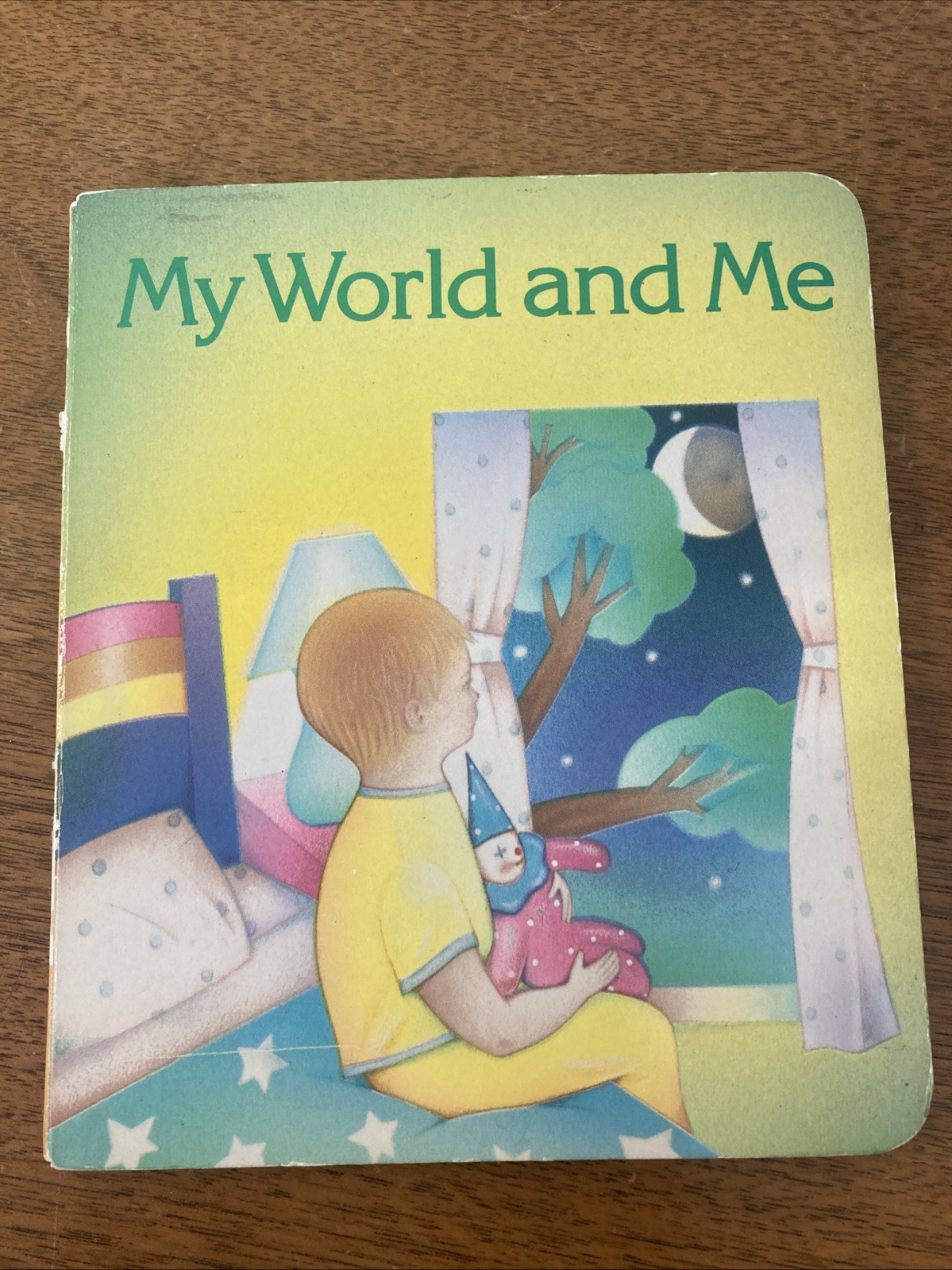 My World And Me Vintage Children’s Board Book National Geographic 1990