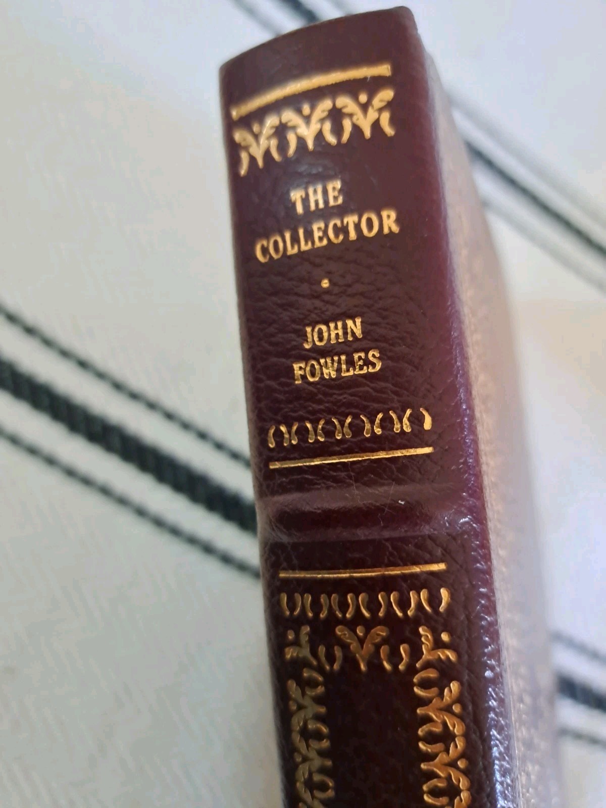 The Collector By John Fowles The Franklin Library SIGNED Limited Luxury Edition