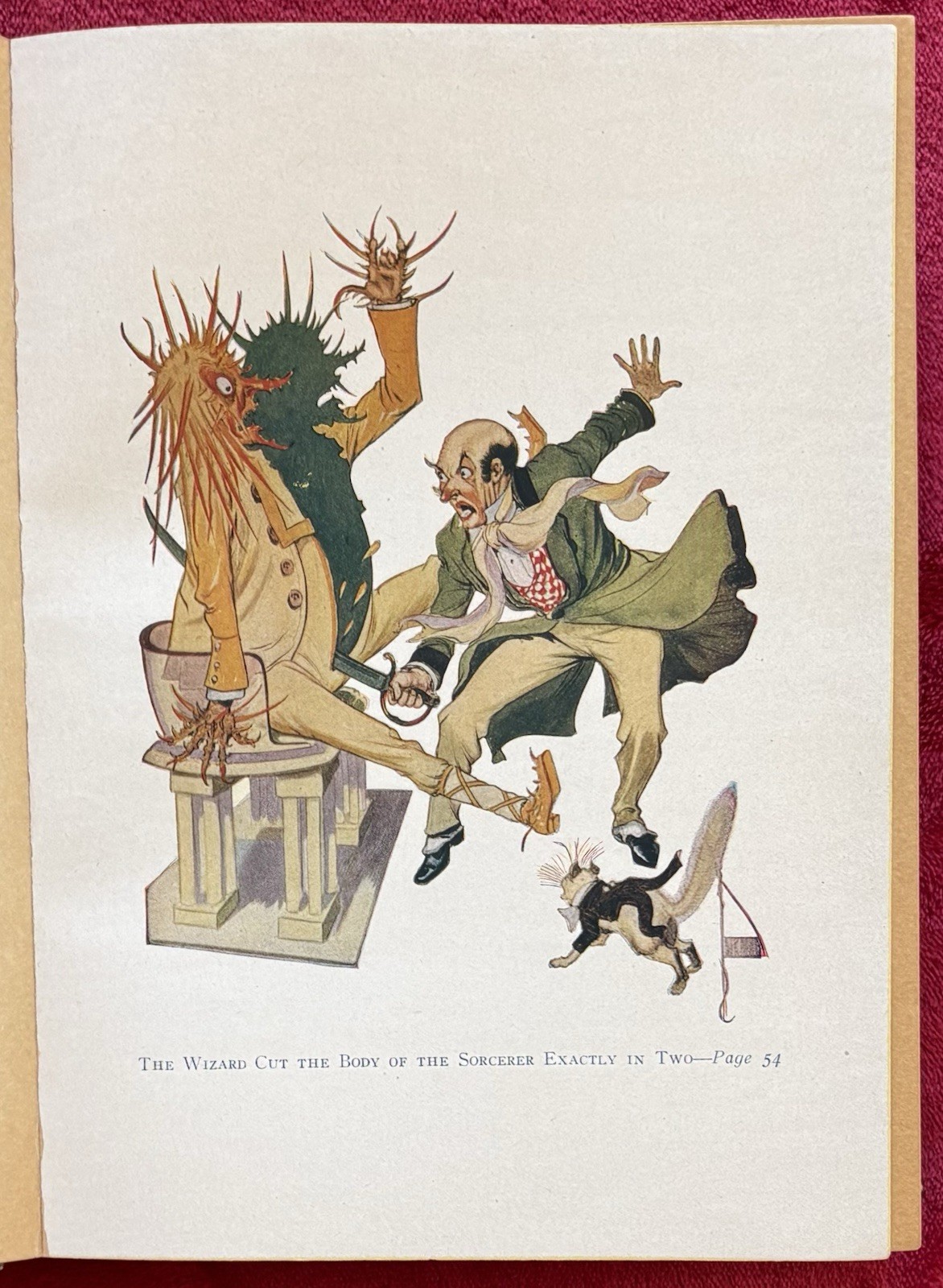 DOROTHY and the WIZARD in OZ by L. FRANK BAUM – 1920 2nd EDITION