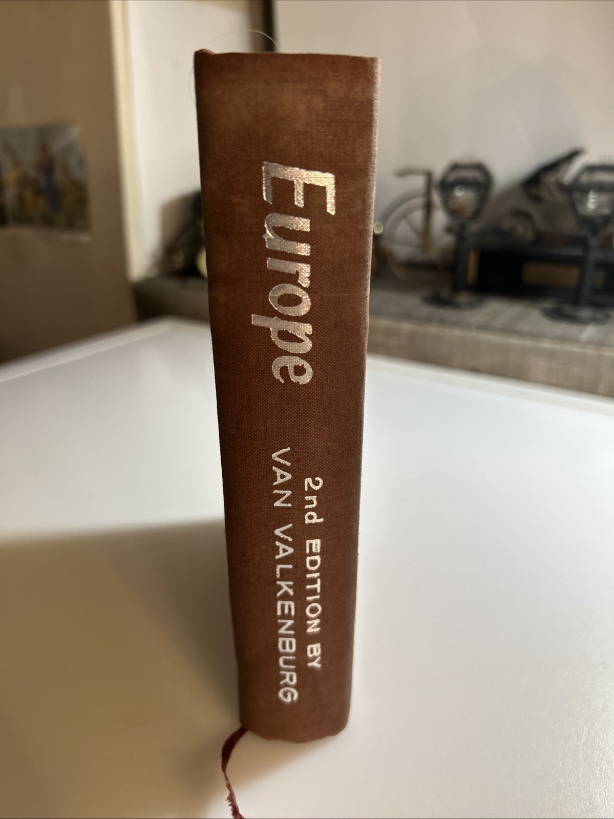 1952 Book 📕 Europe Geography Climate Economy Valkenburg h2915