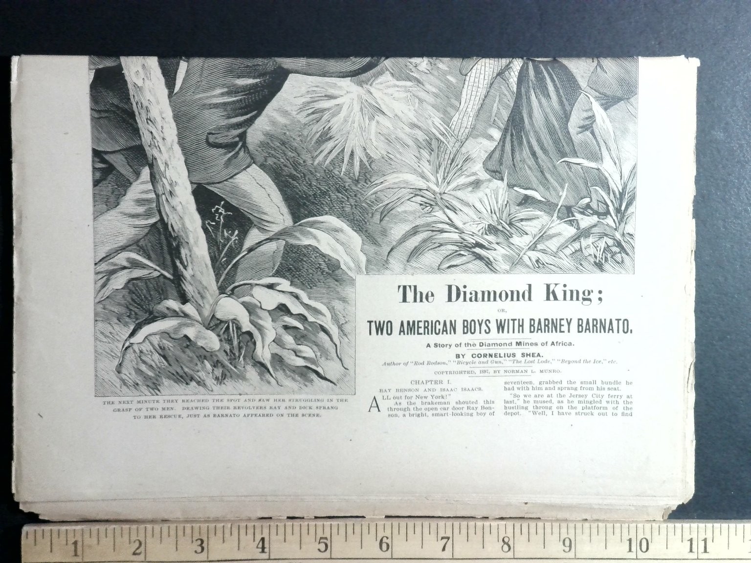 Golden Hours Vol XX August 21 1897 Norman L Munro Rare Adventure Comics