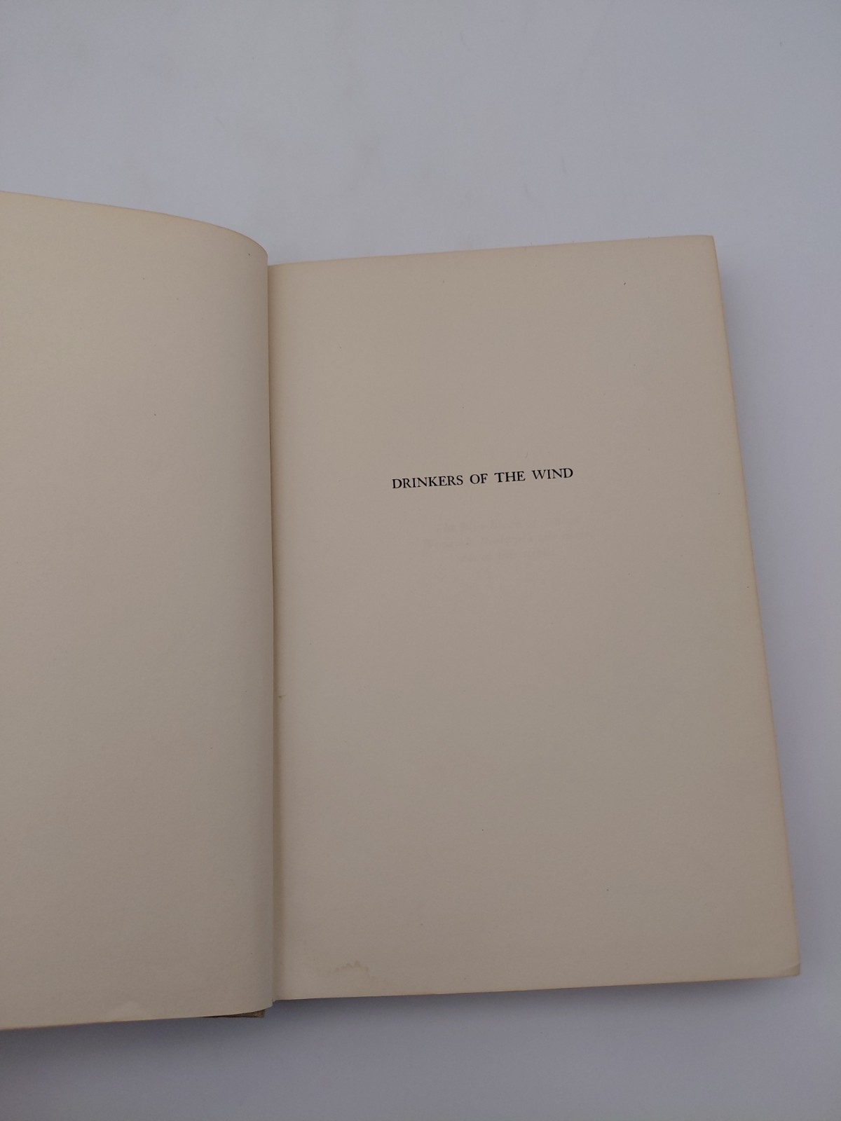 Drinkers of the Wind, Carl R Raswan, Hardcover, 1942, 9th Printing, Creative Age