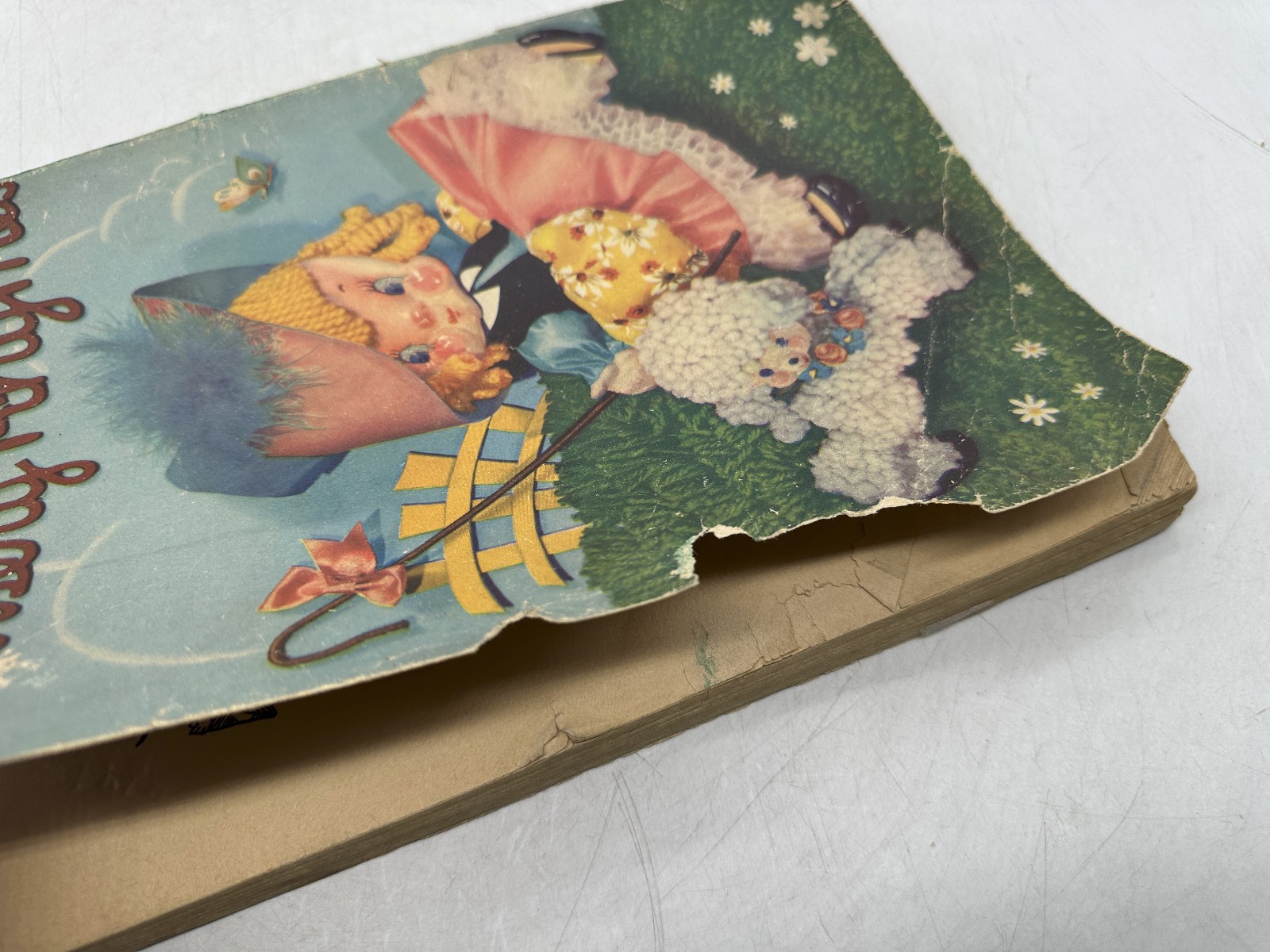 Nursery / Mother Goose Rhymes Whitman Publishing 1936 SC Poor