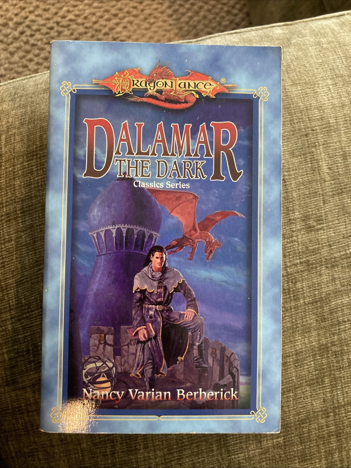 SF Vintage Pb, Dalamar The Dark by Berberick, Wizards Of The Coast pbo 2000, NF