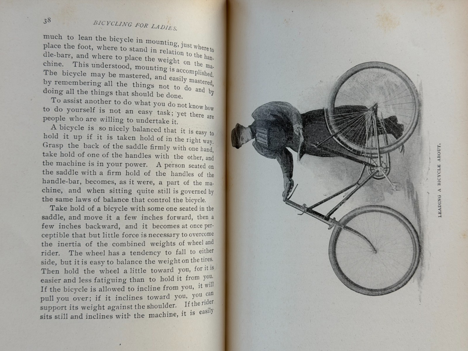 1896 Bicycling For Ladies Maria Ward 1st Ed. Alice Austen Bicycle Cycling ~ RARE
