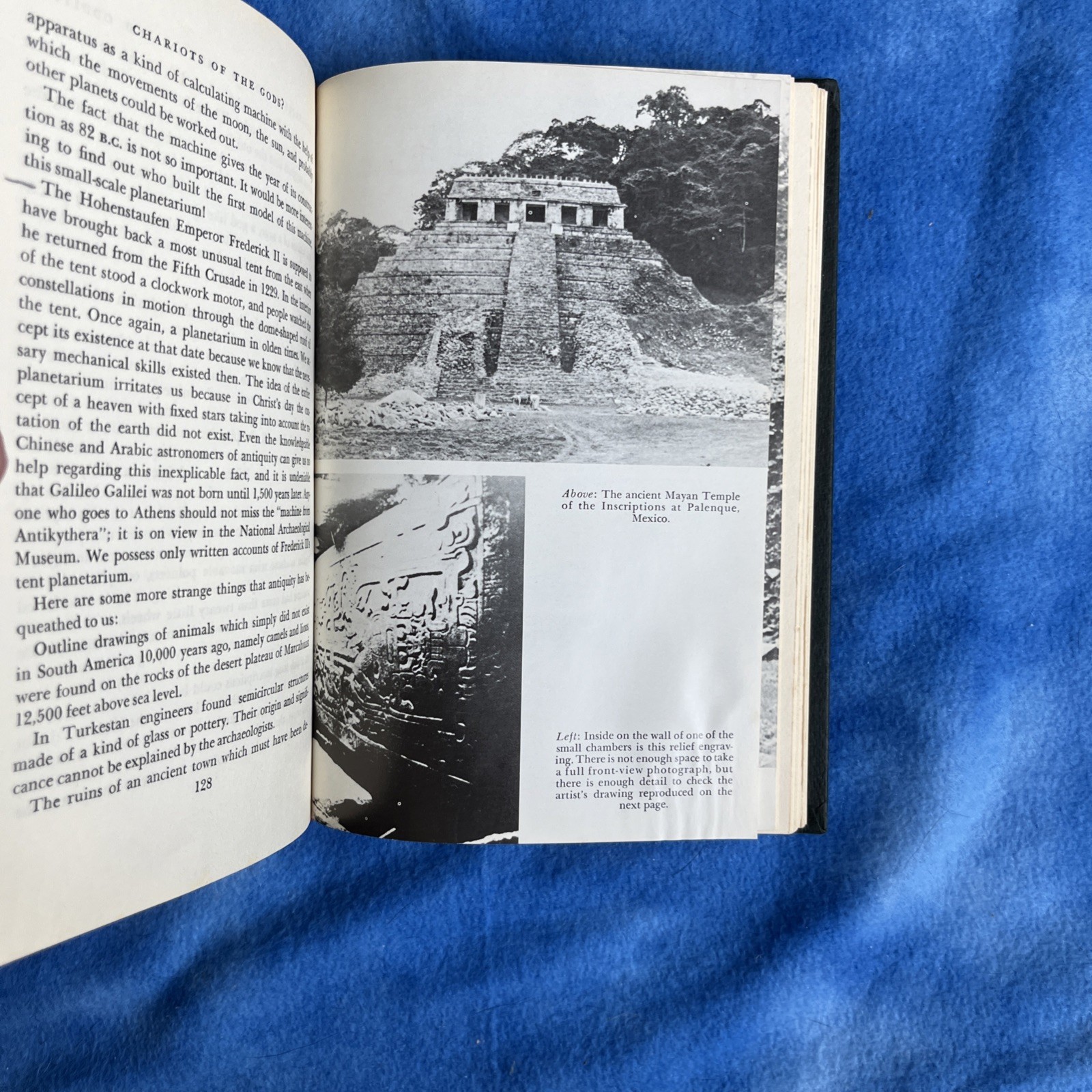 Chariots of the Gods Erich Von Daniken 1970 First American Edition 1st Printing