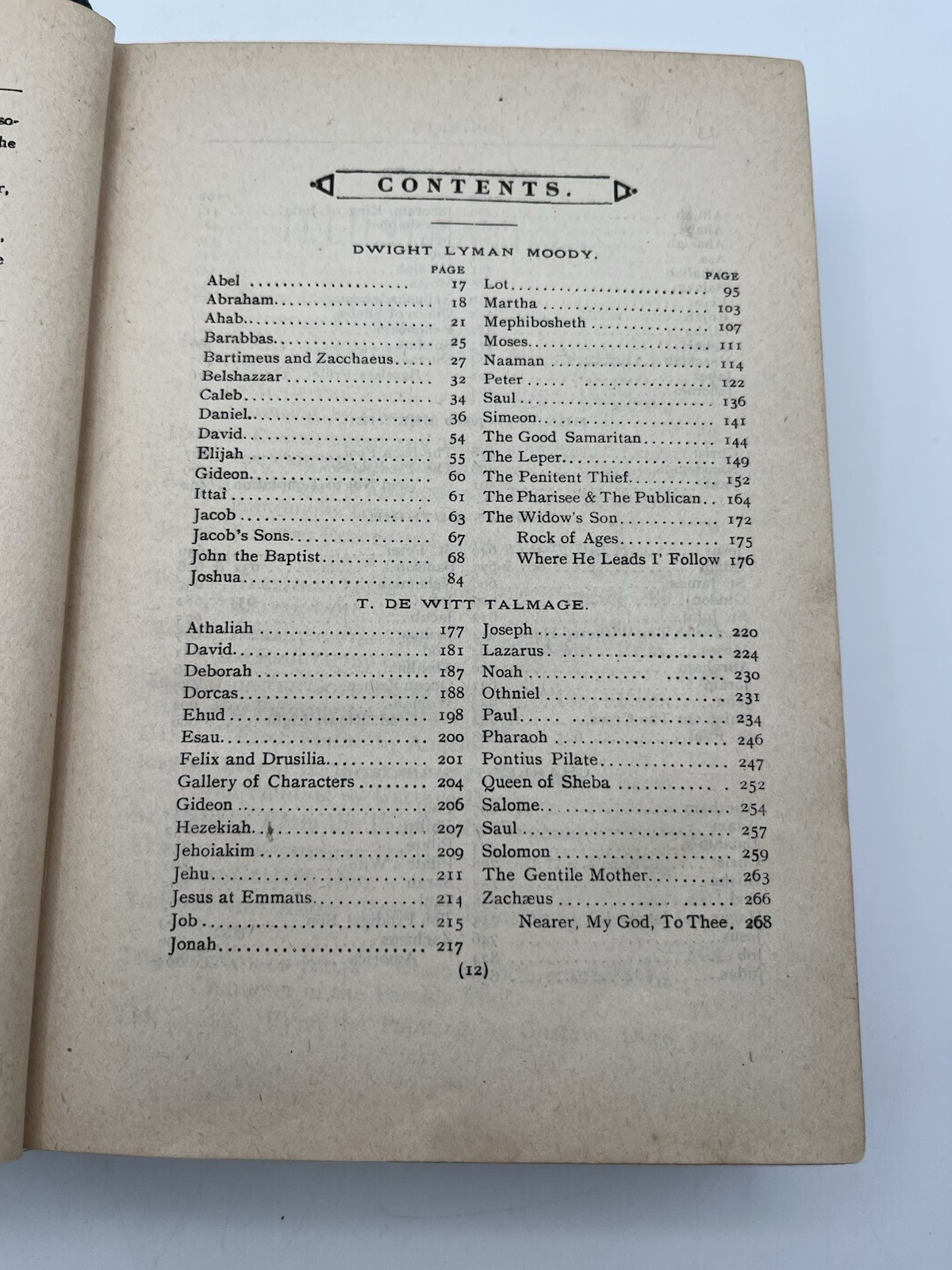 Bible Characters 1905 Rhodes McClure Gustave Doré Illustrated Christian Sermons