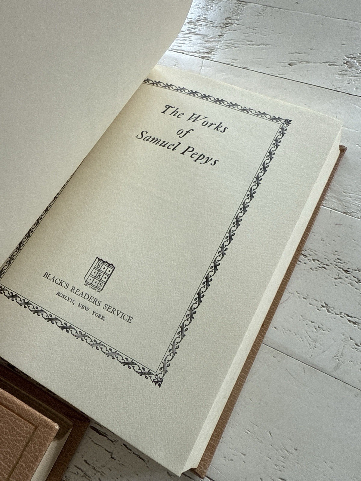 Works of Daudet Pepys Gautier Black’s Readers Service 1969 Faux Leather 3 Books