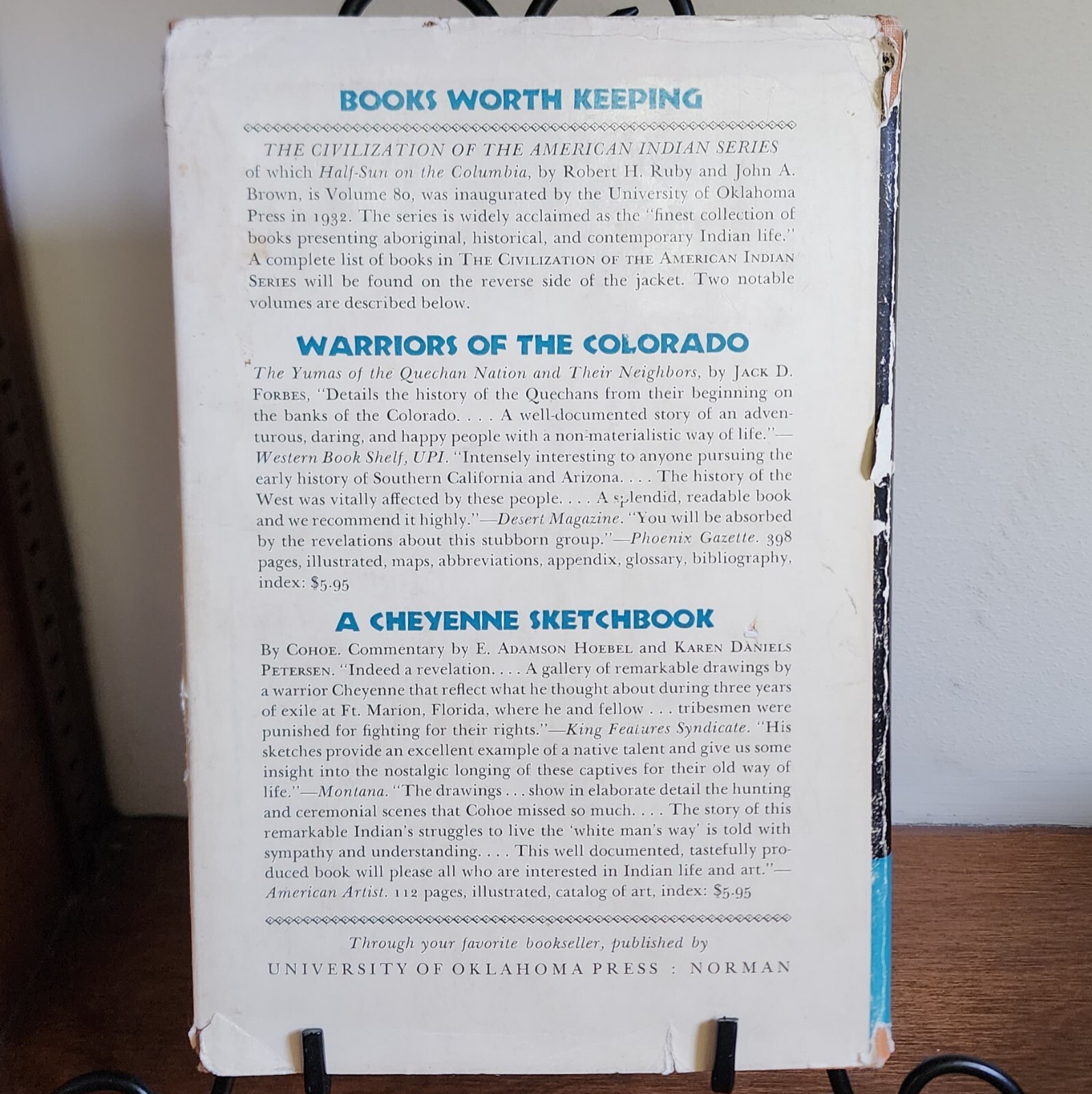 Half-Sun on the Columbia A Biography of Chief Moses 1966 : Robert H. Ruby SIGNED