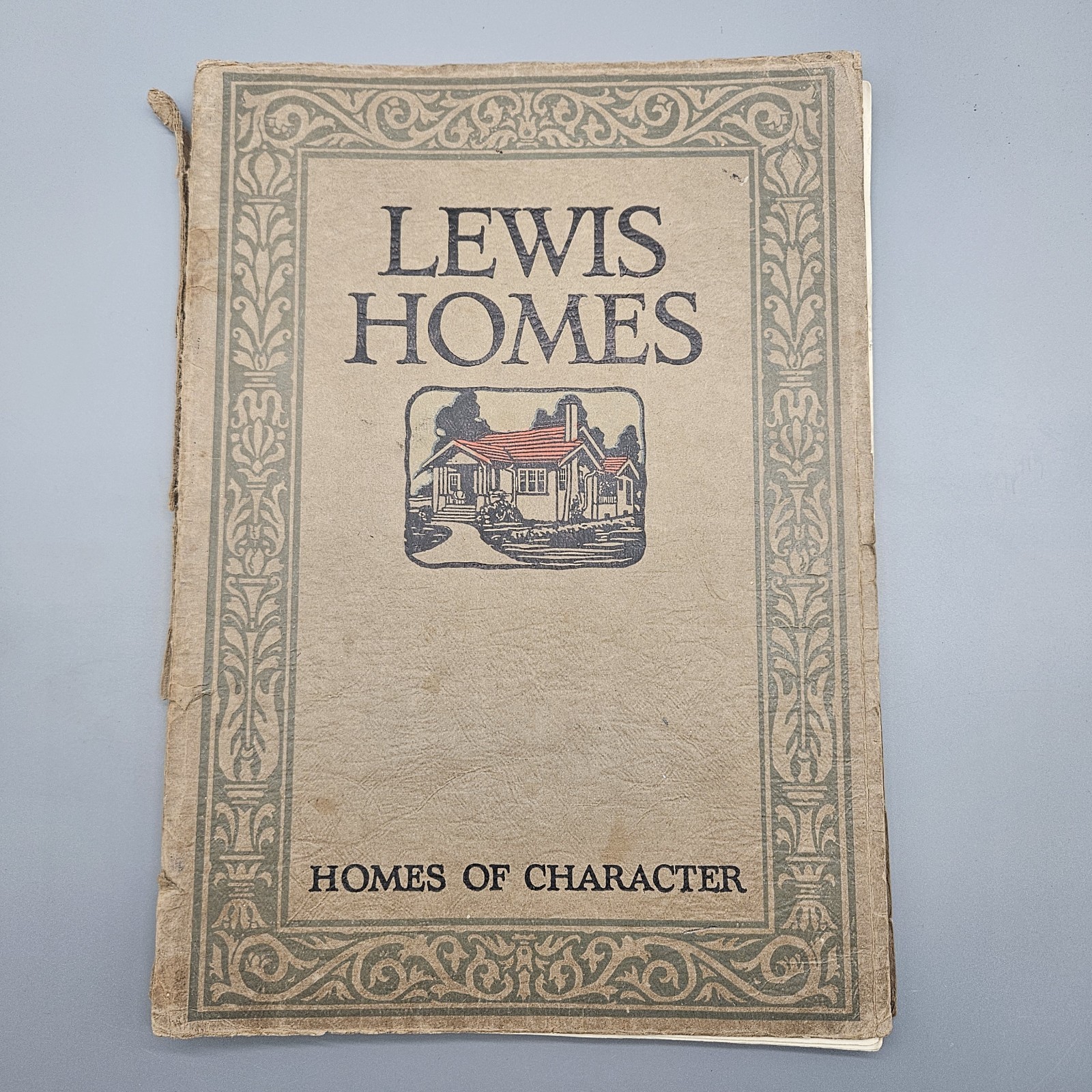 1922 Lewis Manufacturing Company Homes of Character Book of Architectural Plans