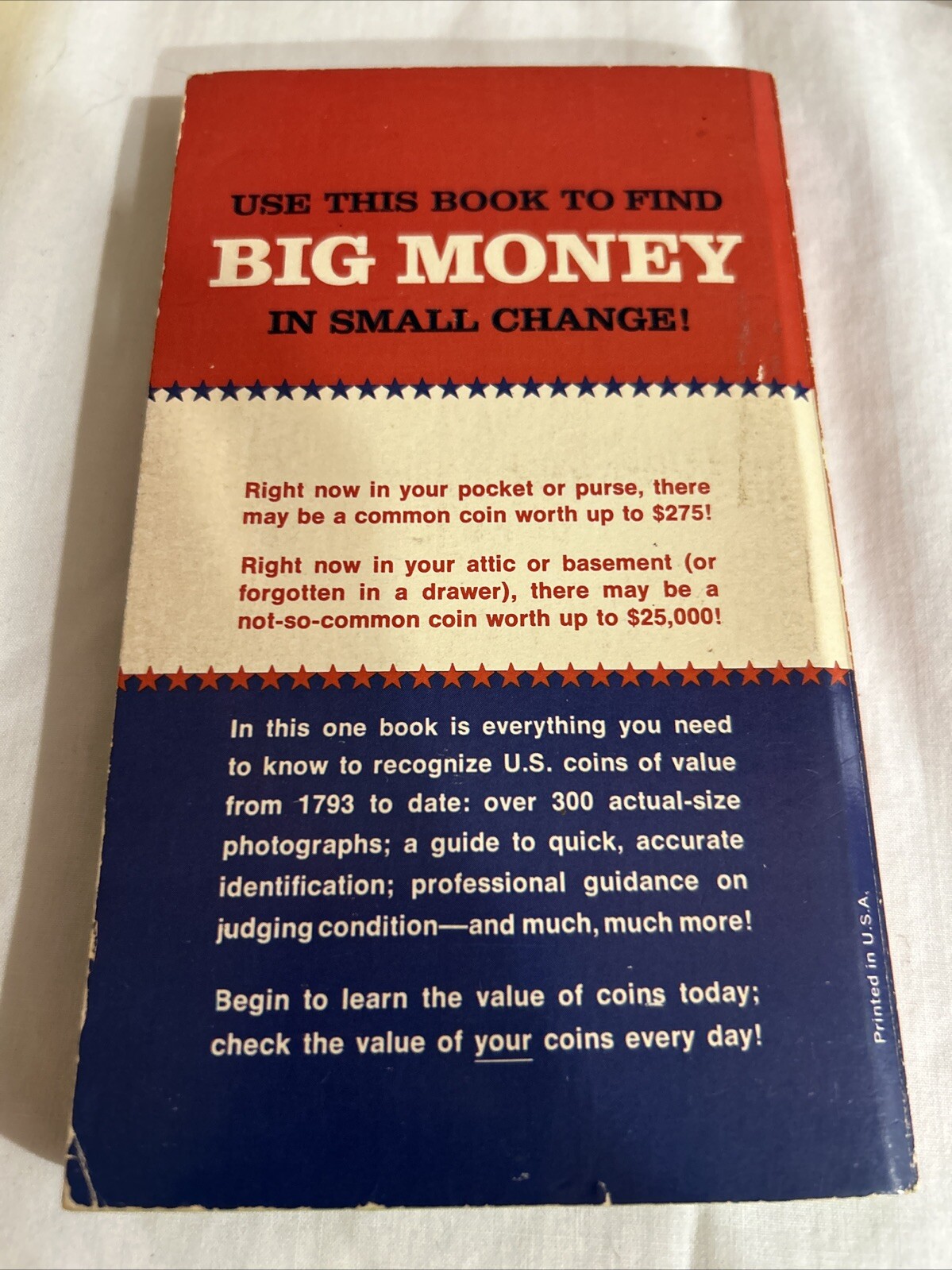 VTG US Coins Of Value Revised 1969 Prices By Norman Stack. VGC.