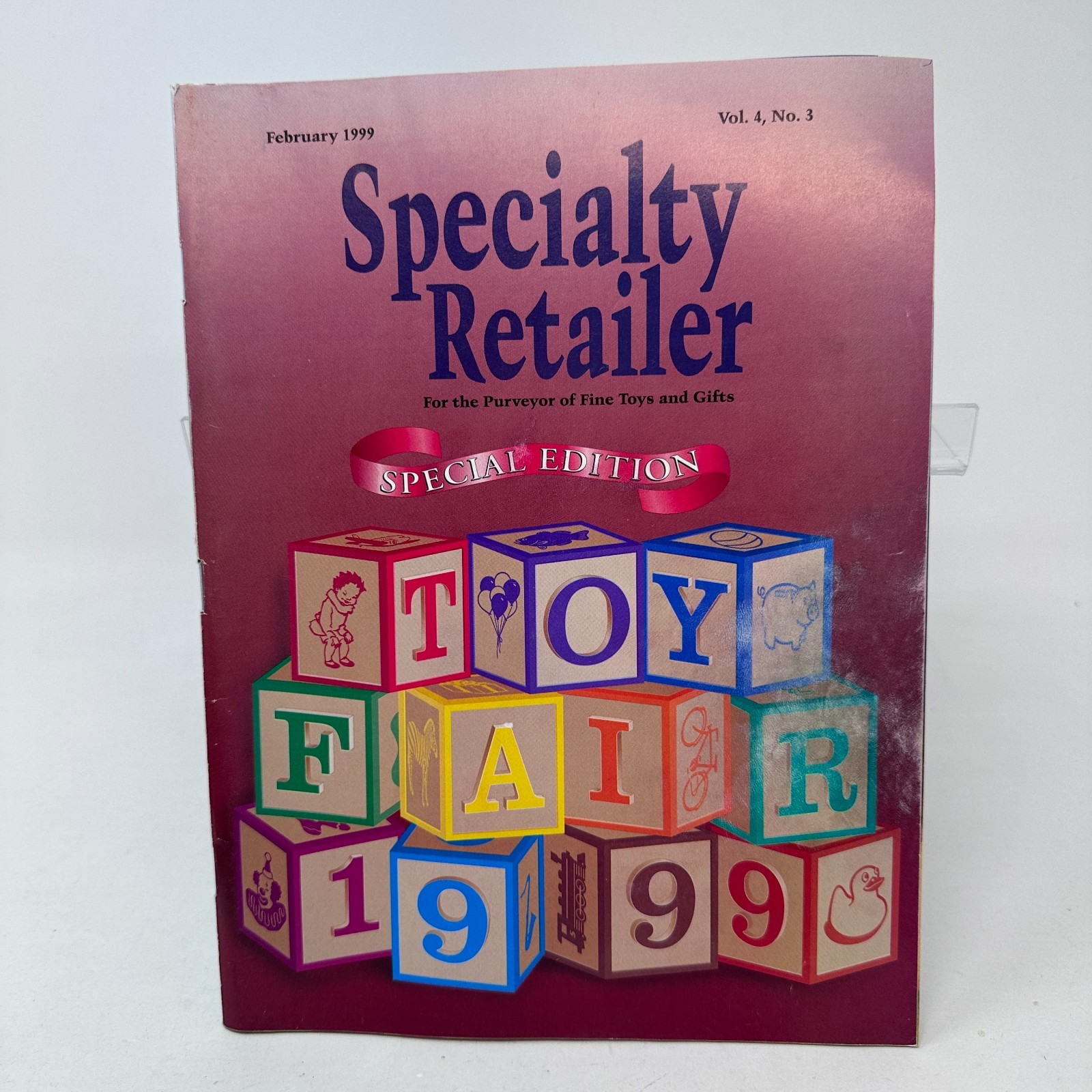 Specialty Retailer Catalog Magazine Technology Toys Gifts February 1999 Vintage