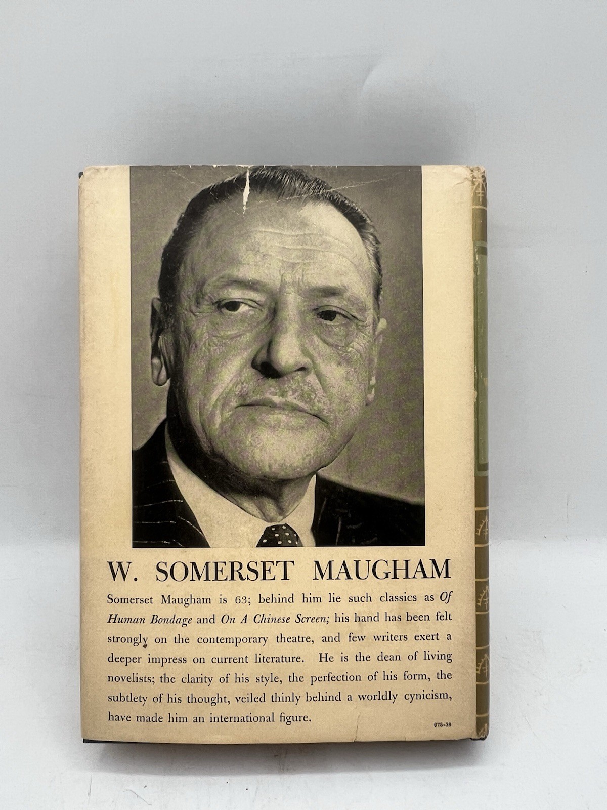 The Trembling of a Leaf by W. Somerset Maugham (Doubleday, 1921) W/DJ 1st Editio