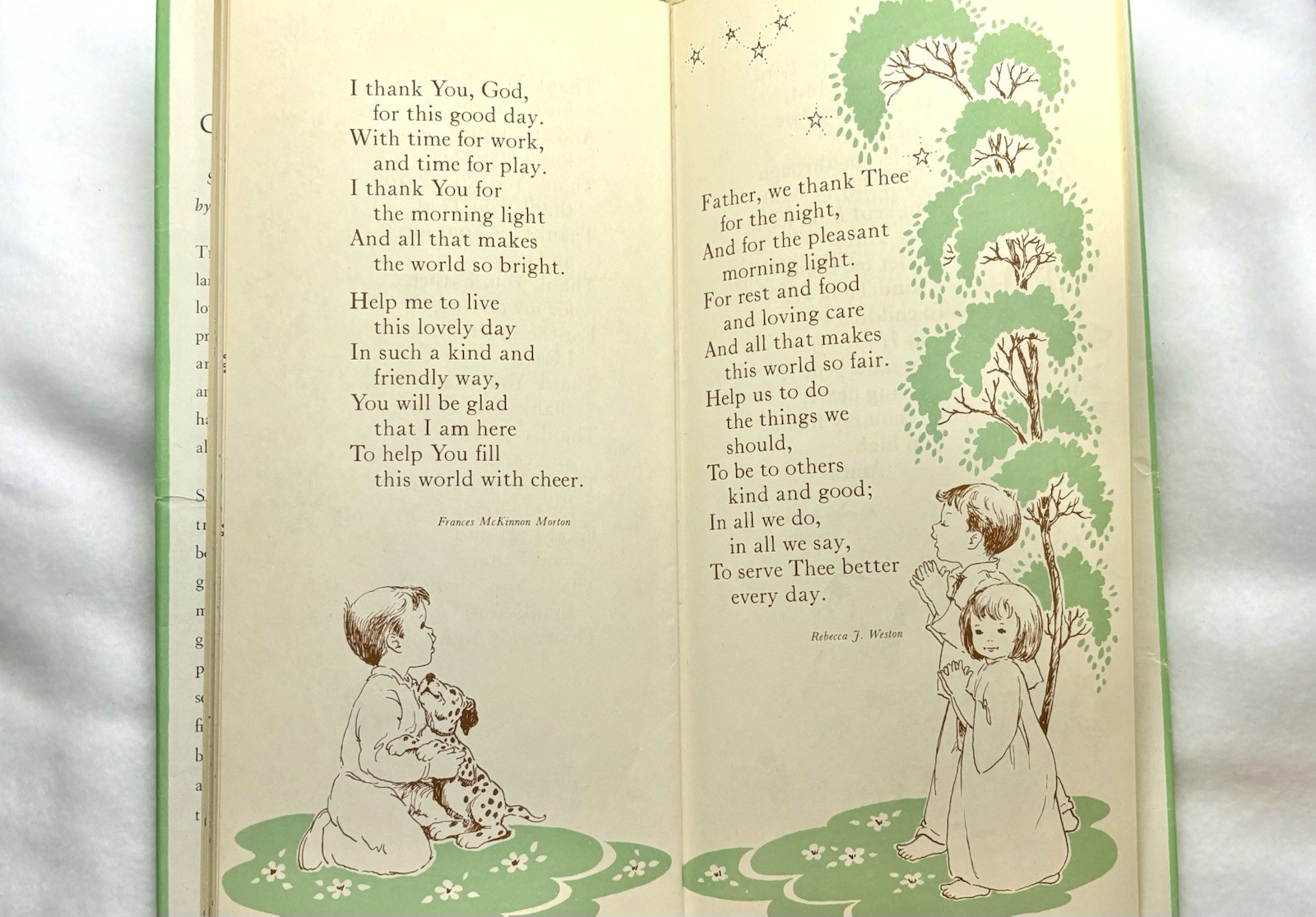 Children’s Prayer Book Vtg Hear Our Grace 1955 Religious Illustrated Ephemera